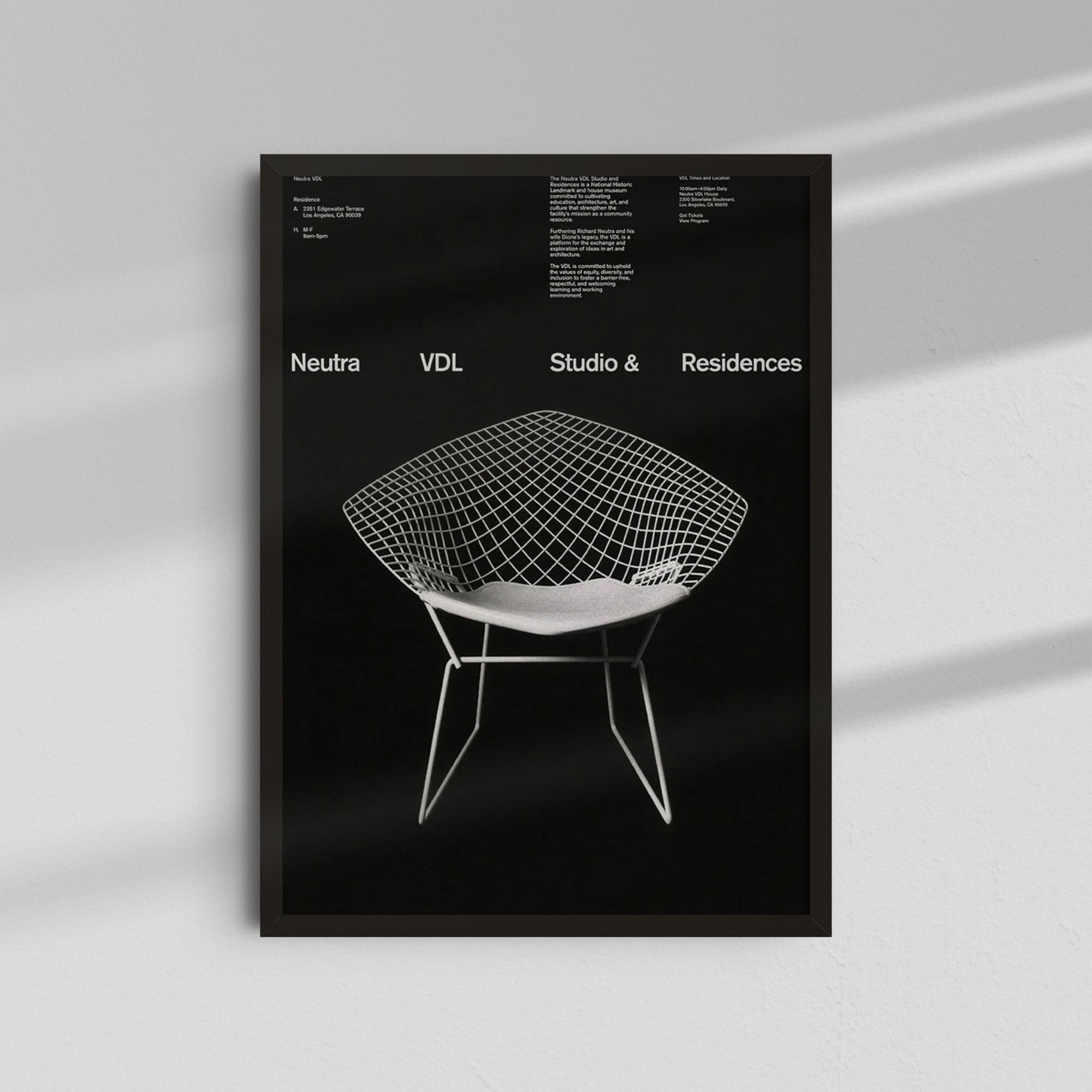 VDL y Diamond Chair - Neutra