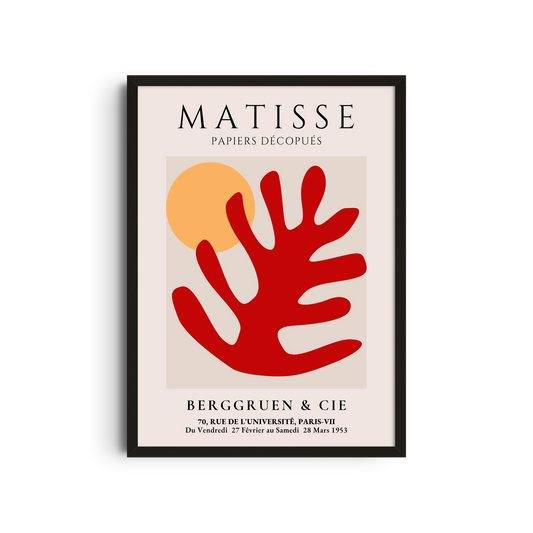 Rama Roja y Sol - Matisse