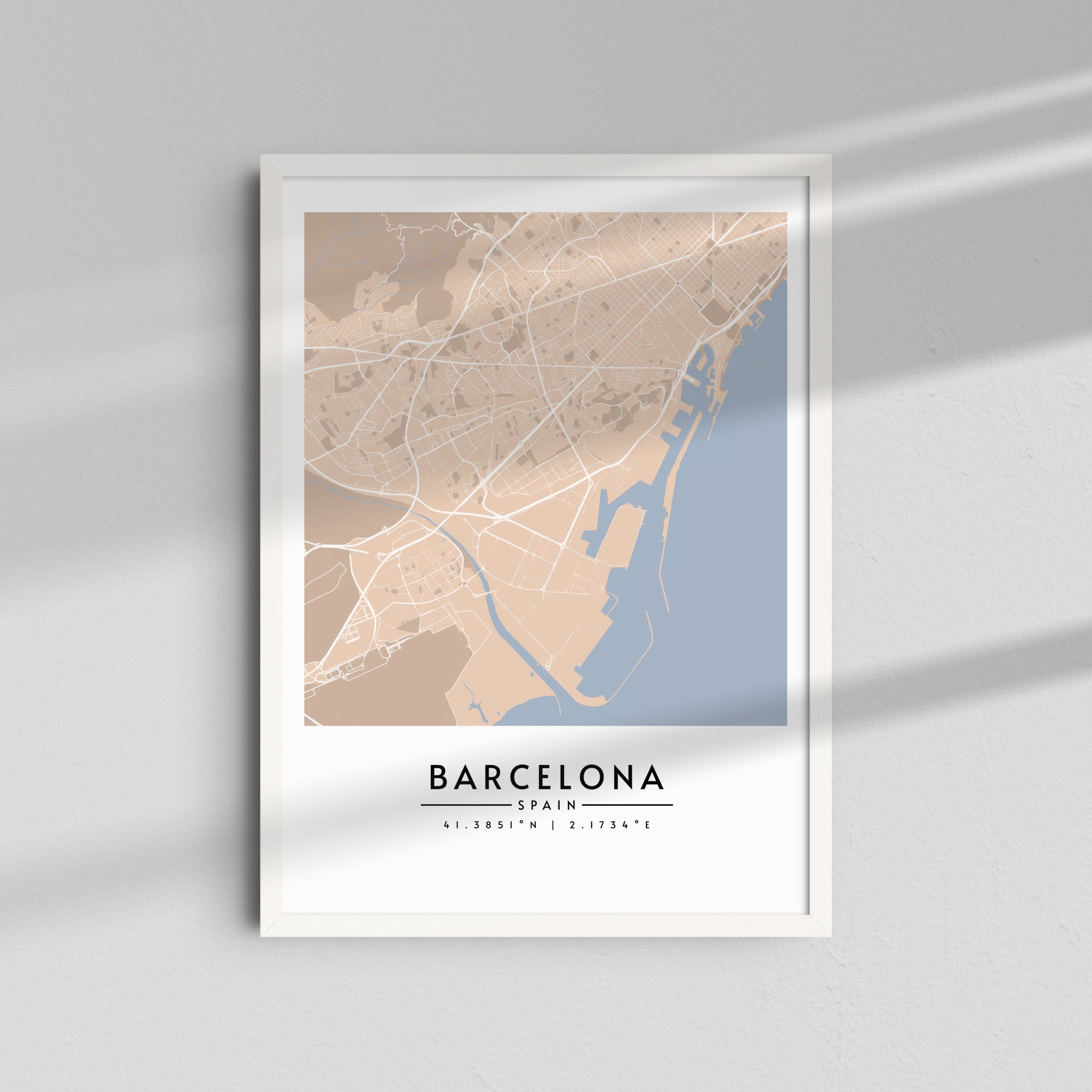 Barcelona en Sepia - Mapas