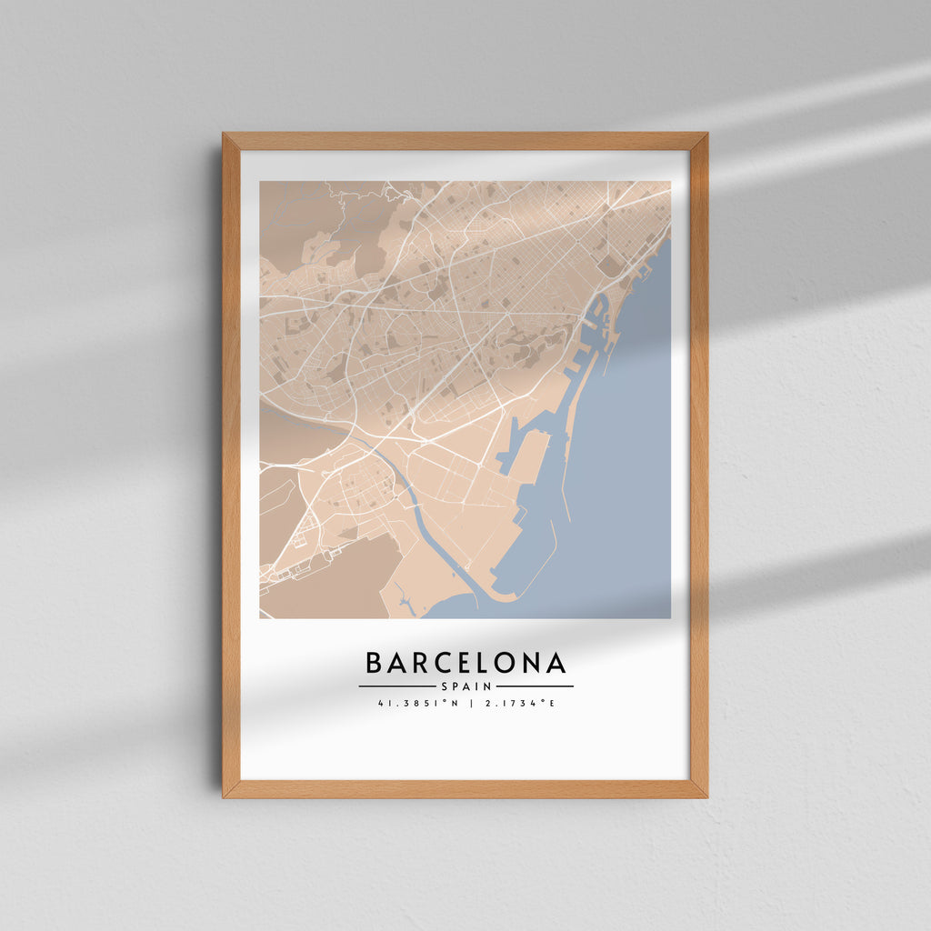 Barcelona en Sepia - Mapas