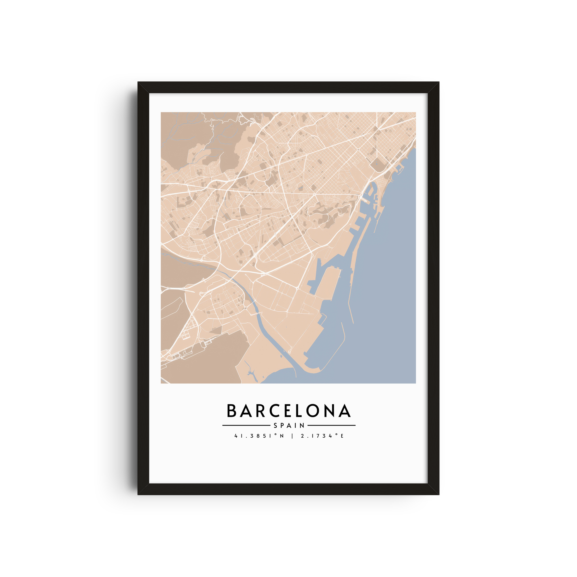 Barcelona en Sepia - Mapas