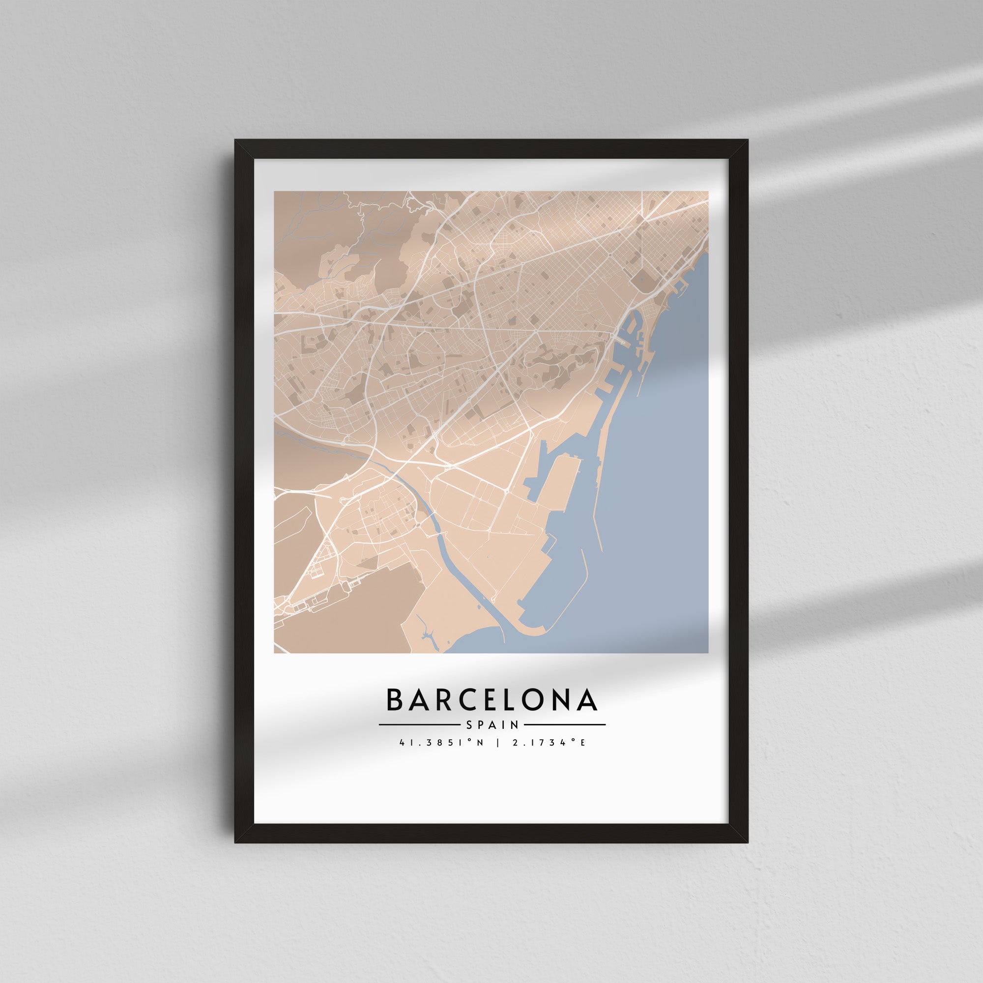 Barcelona en Sepia - Mapas