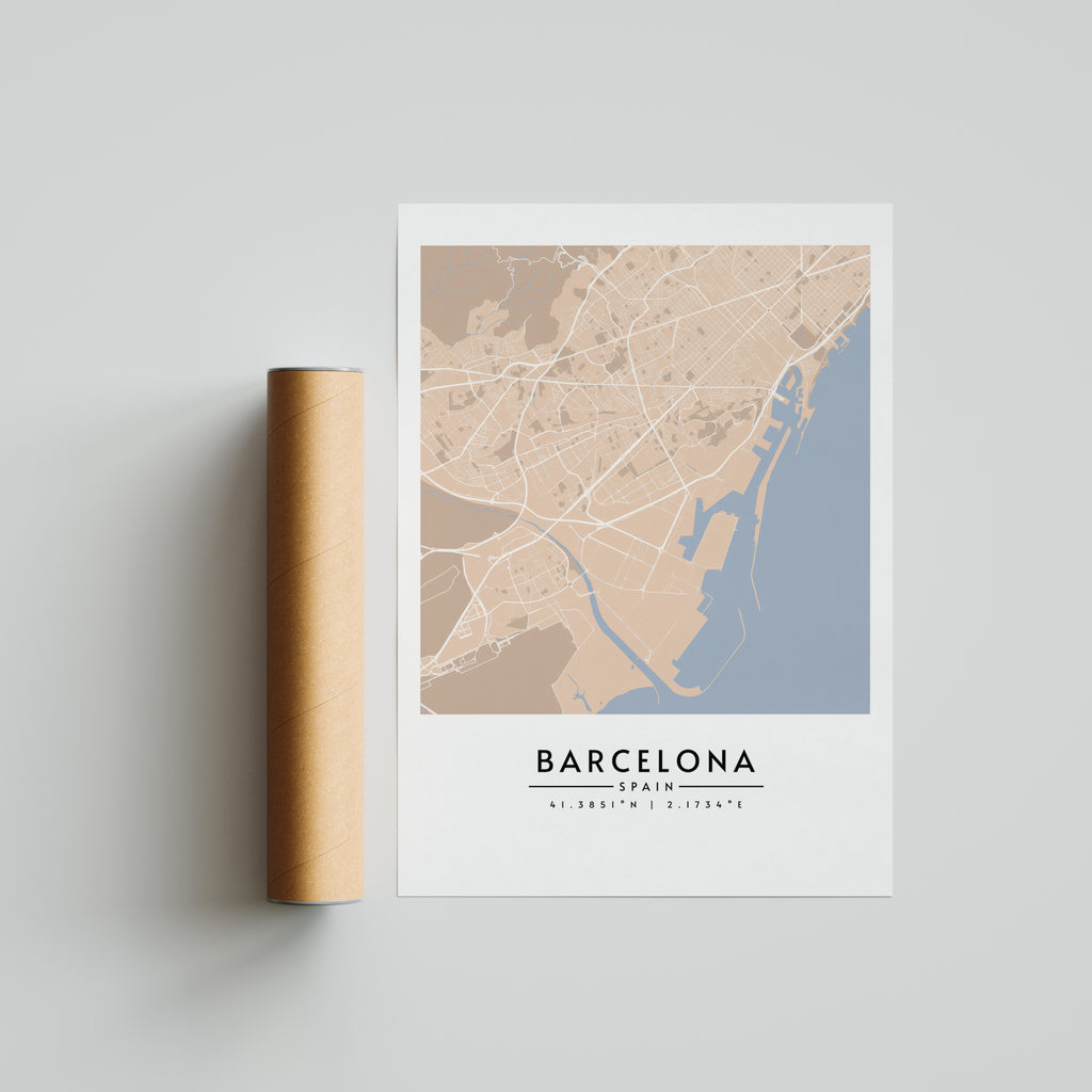Barcelona en Sepia - Mapas