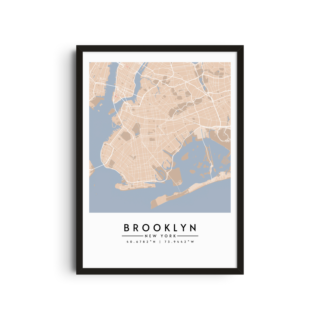 Brooklyn Nueva York - Mapas