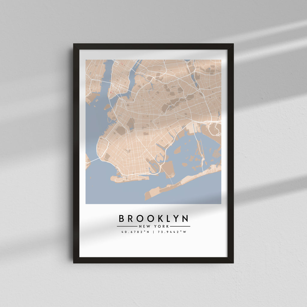 Brooklyn Nueva York - Mapas