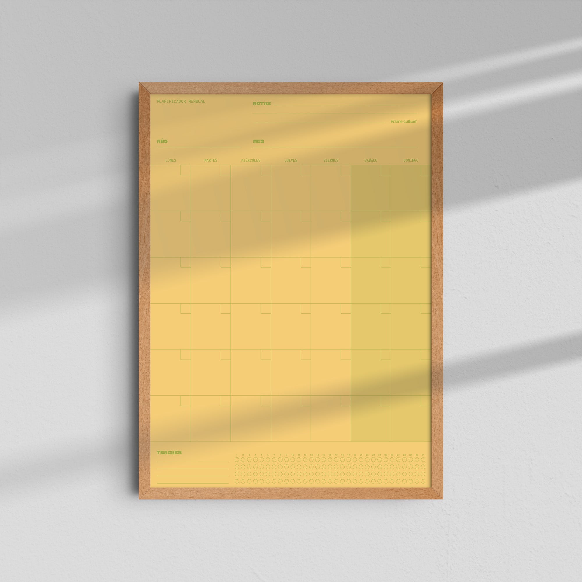 Planificador Mensual