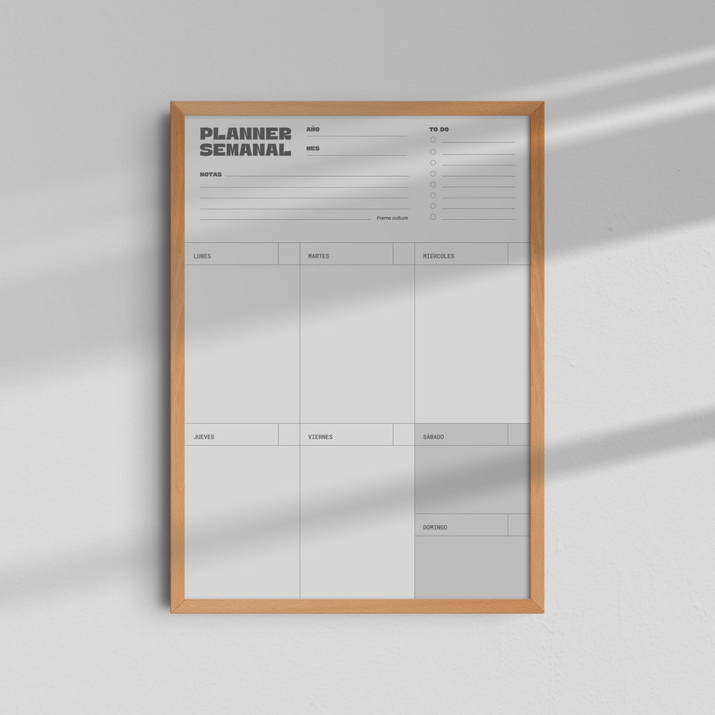 Planificador Semanal