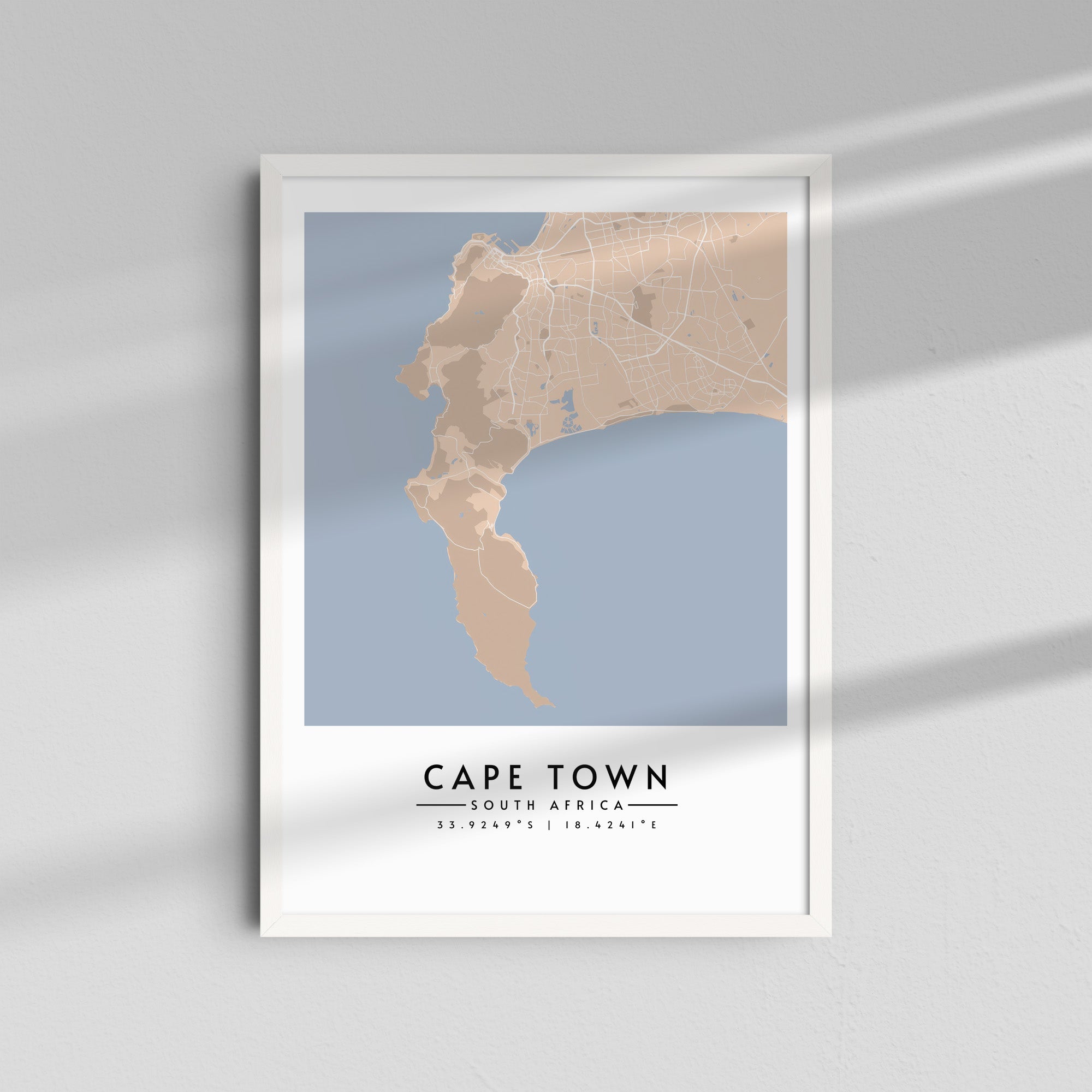 Ciudad del Cabo Costera - Mapas