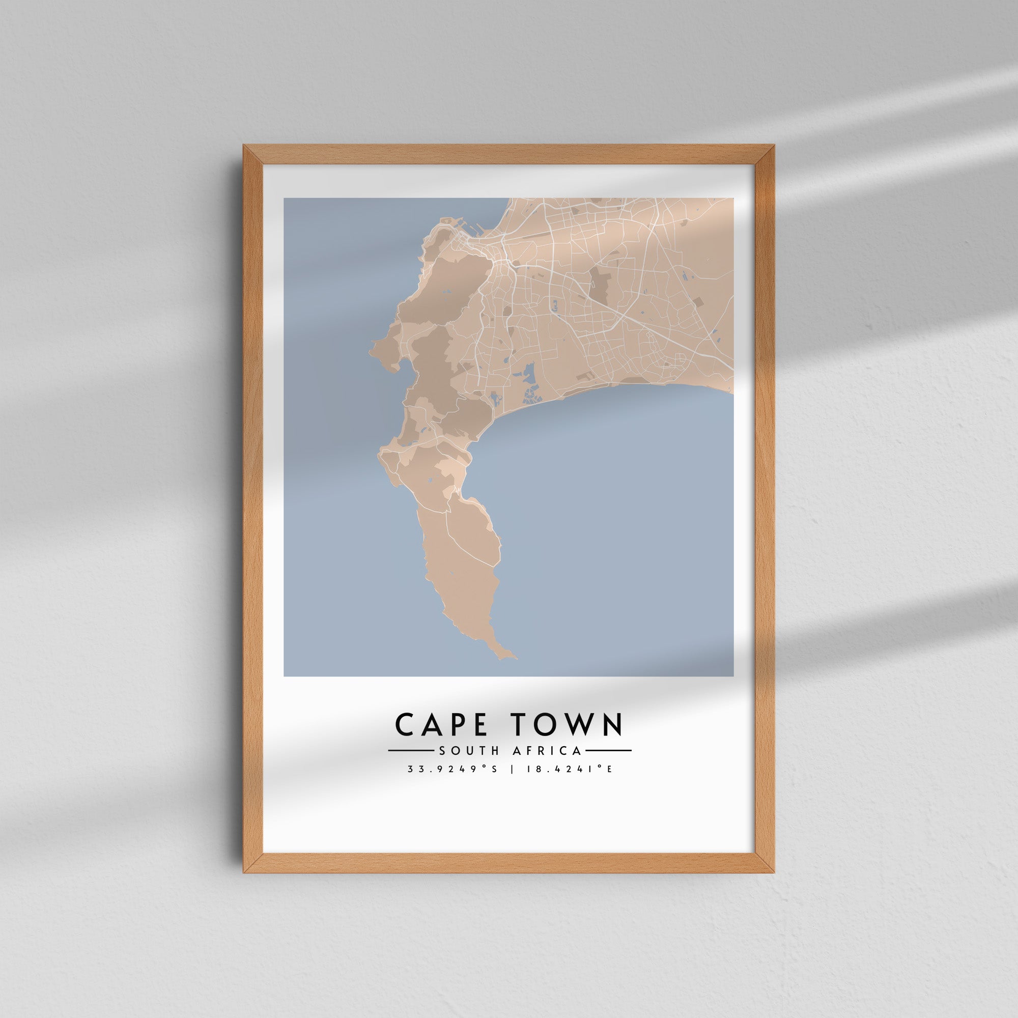Ciudad del Cabo Costera - Mapas