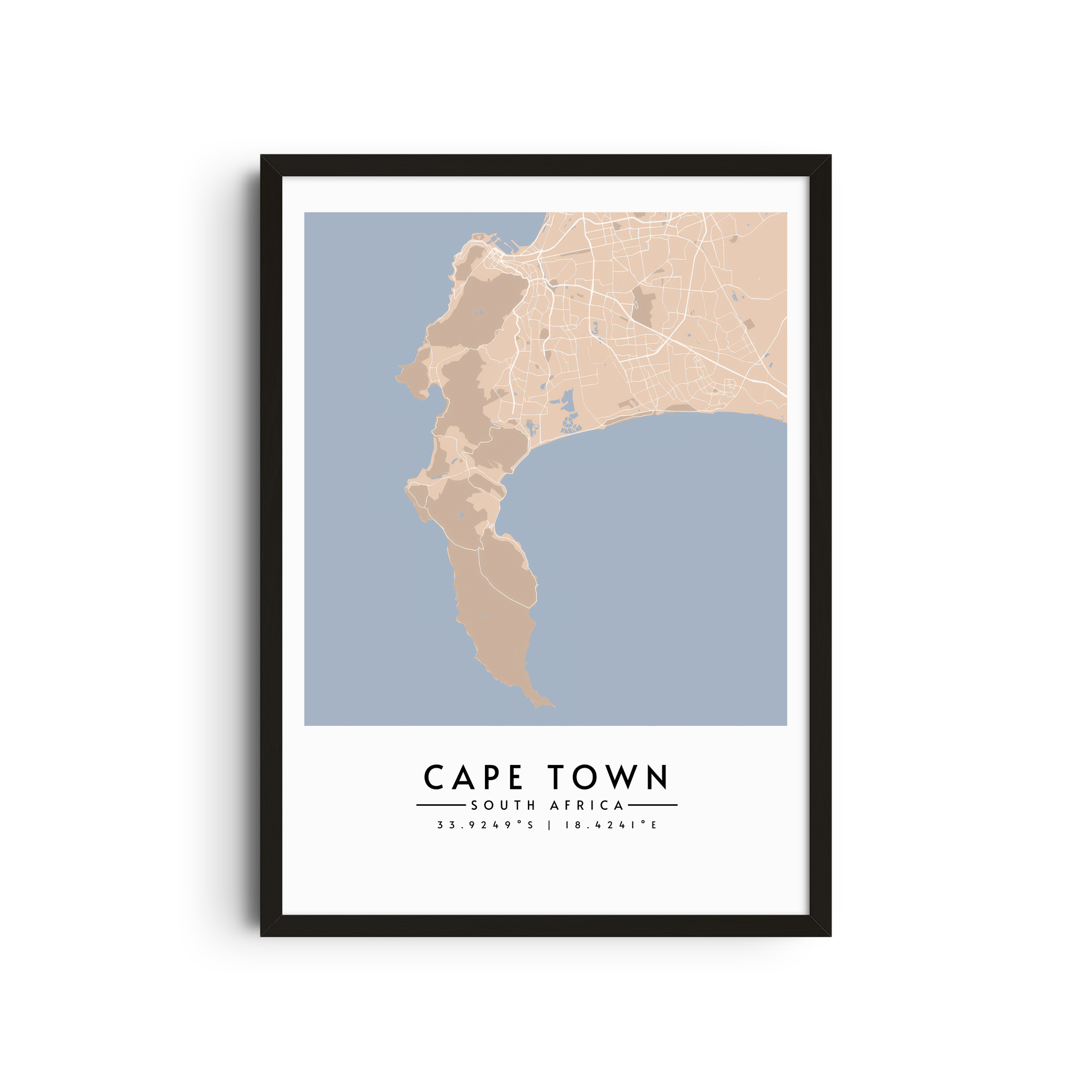 Ciudad del Cabo Costera - Mapas