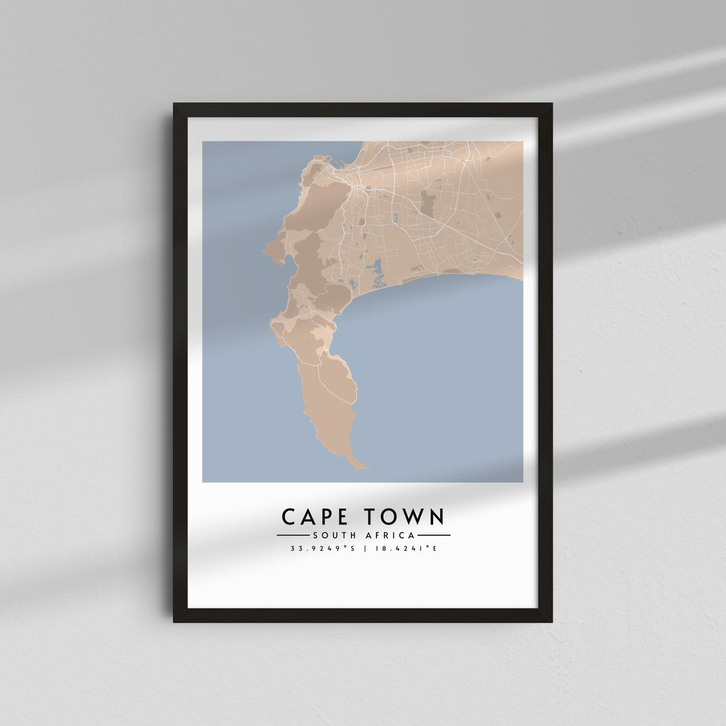 Ciudad del Cabo Costera - Mapas
