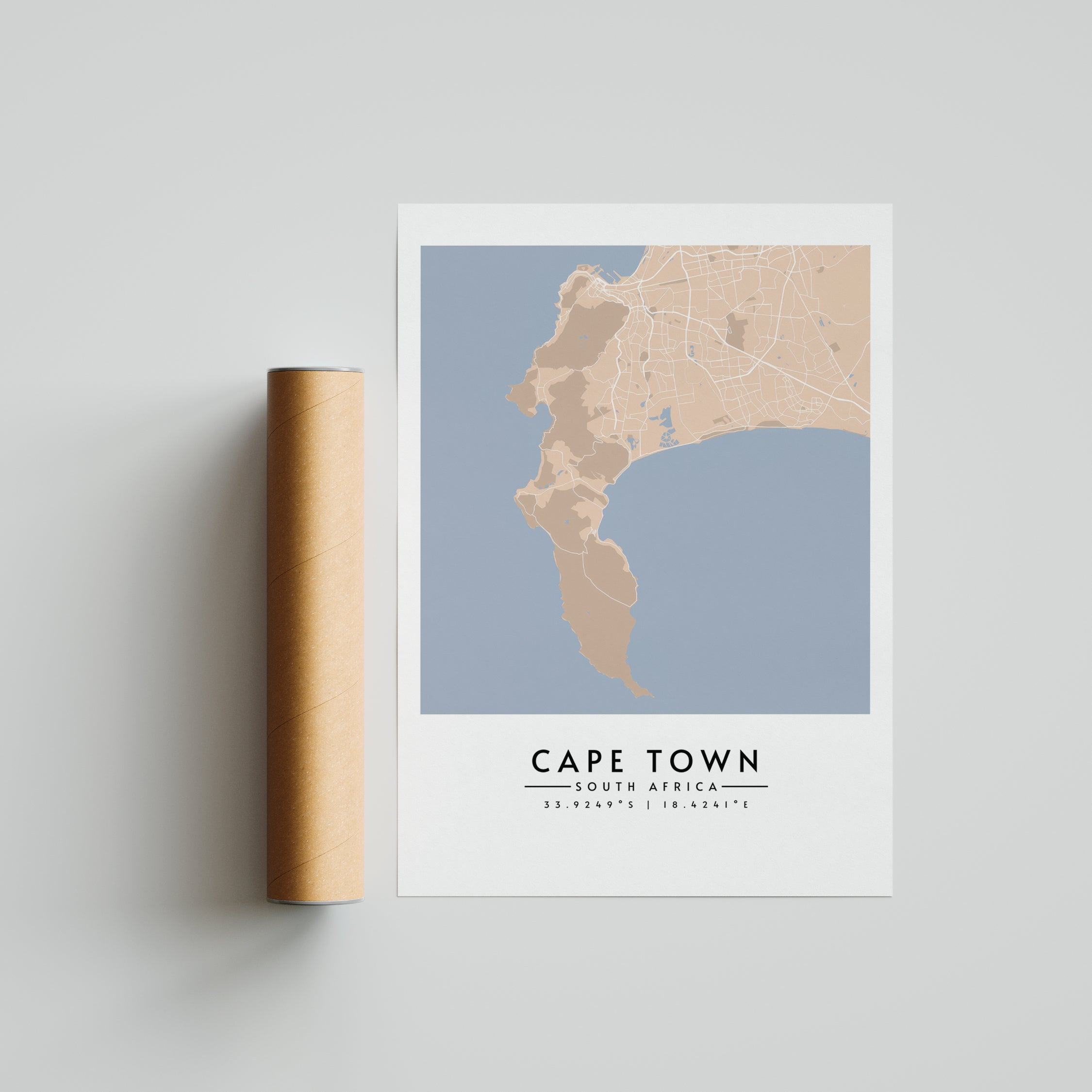 Ciudad del Cabo Costera - Mapas