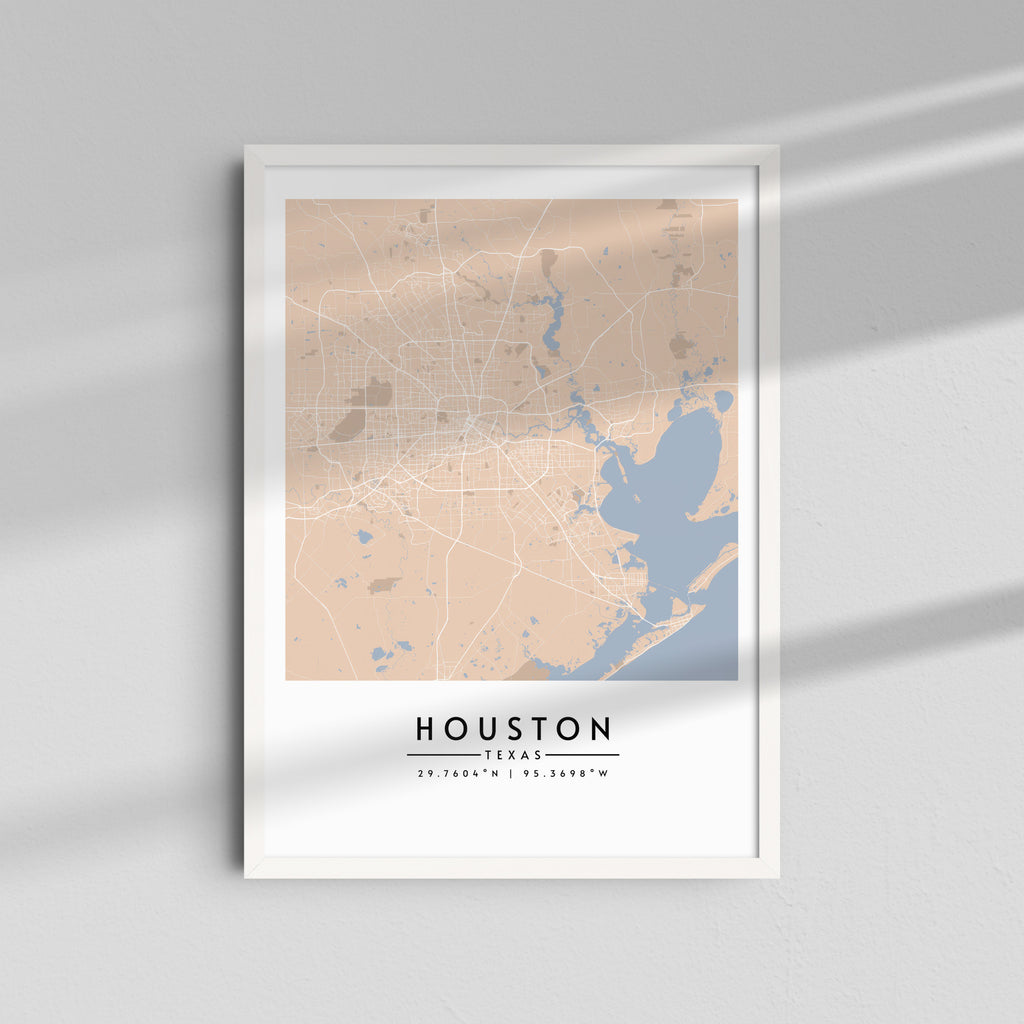 Houston Texas Coordenadas - Mapas