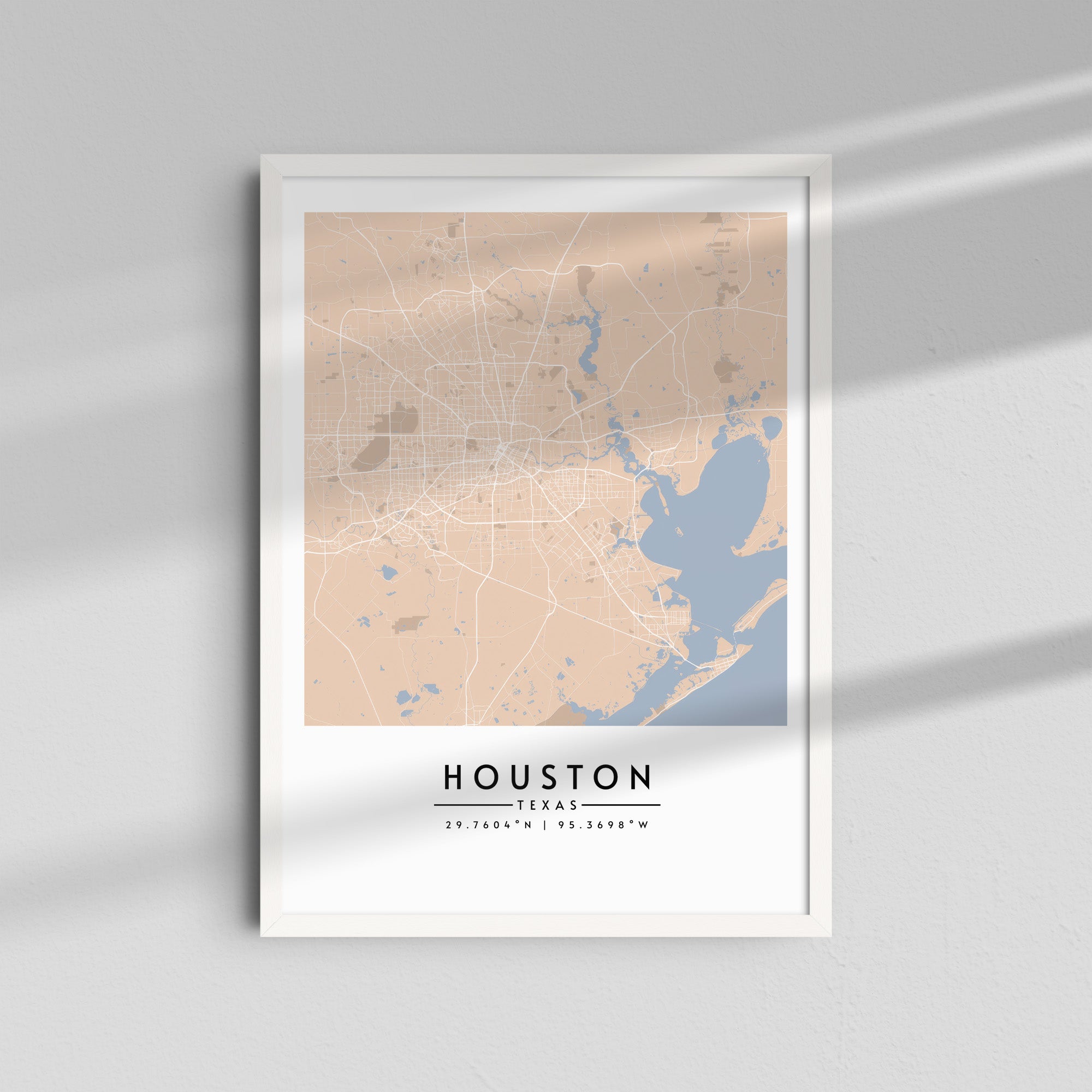 Houston Texas Coordenadas - Mapas