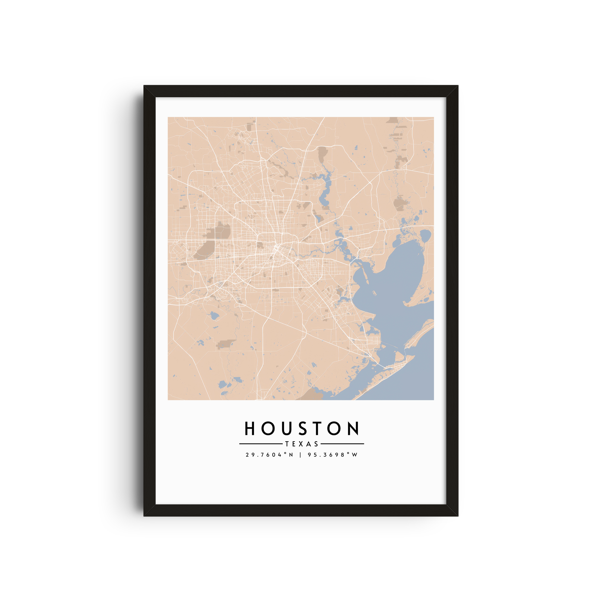 Houston Texas Coordenadas - Mapas