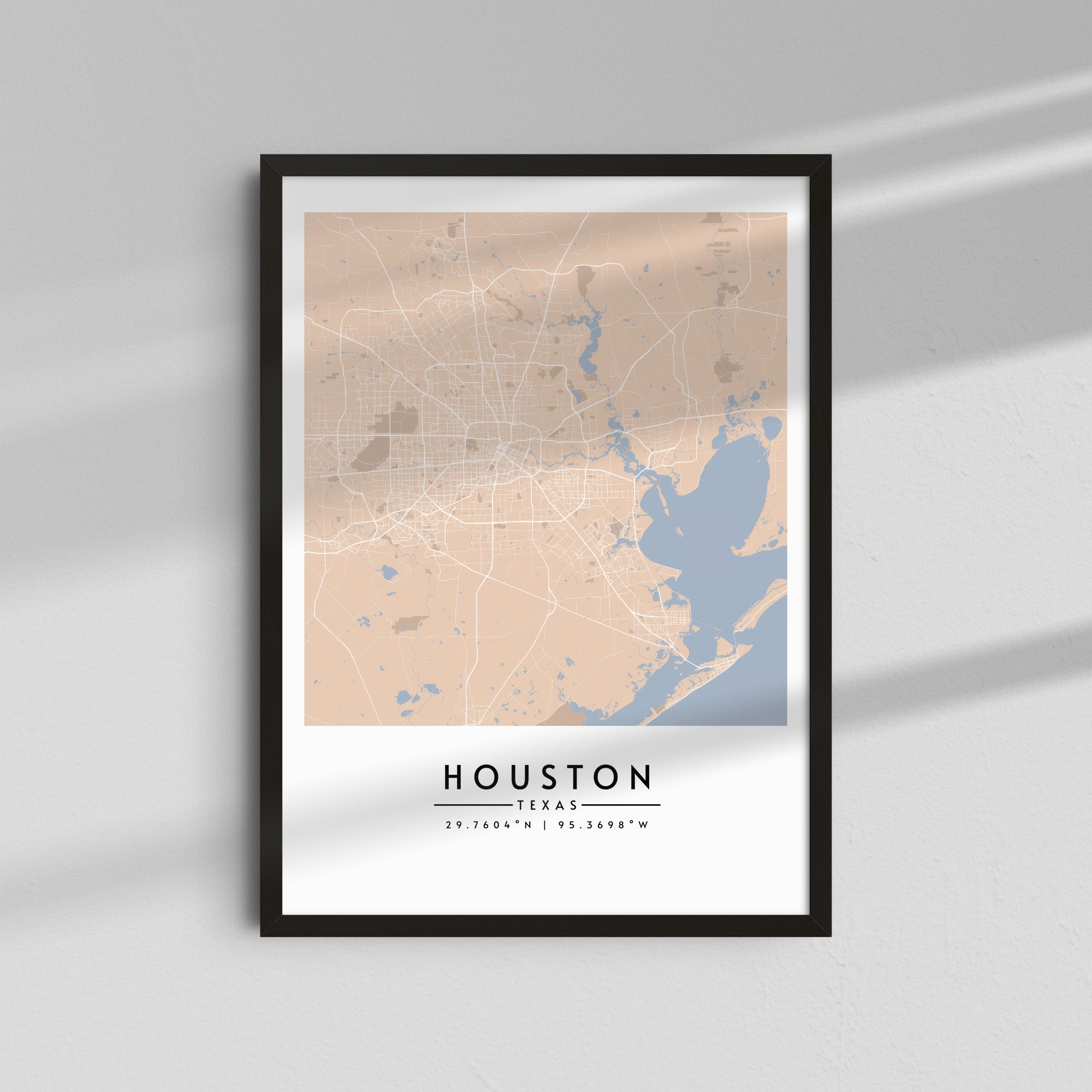 Houston Texas Coordenadas - Mapas