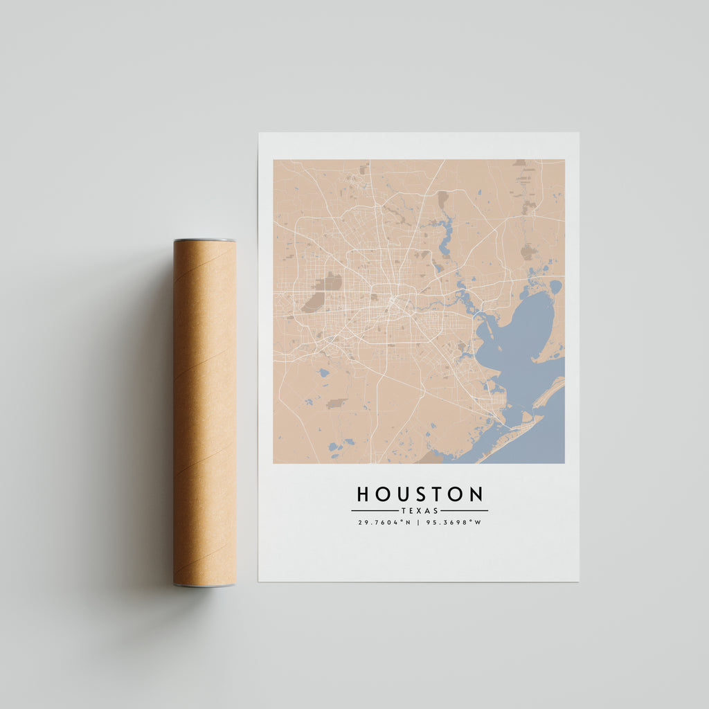 Houston Texas Coordenadas - Mapas