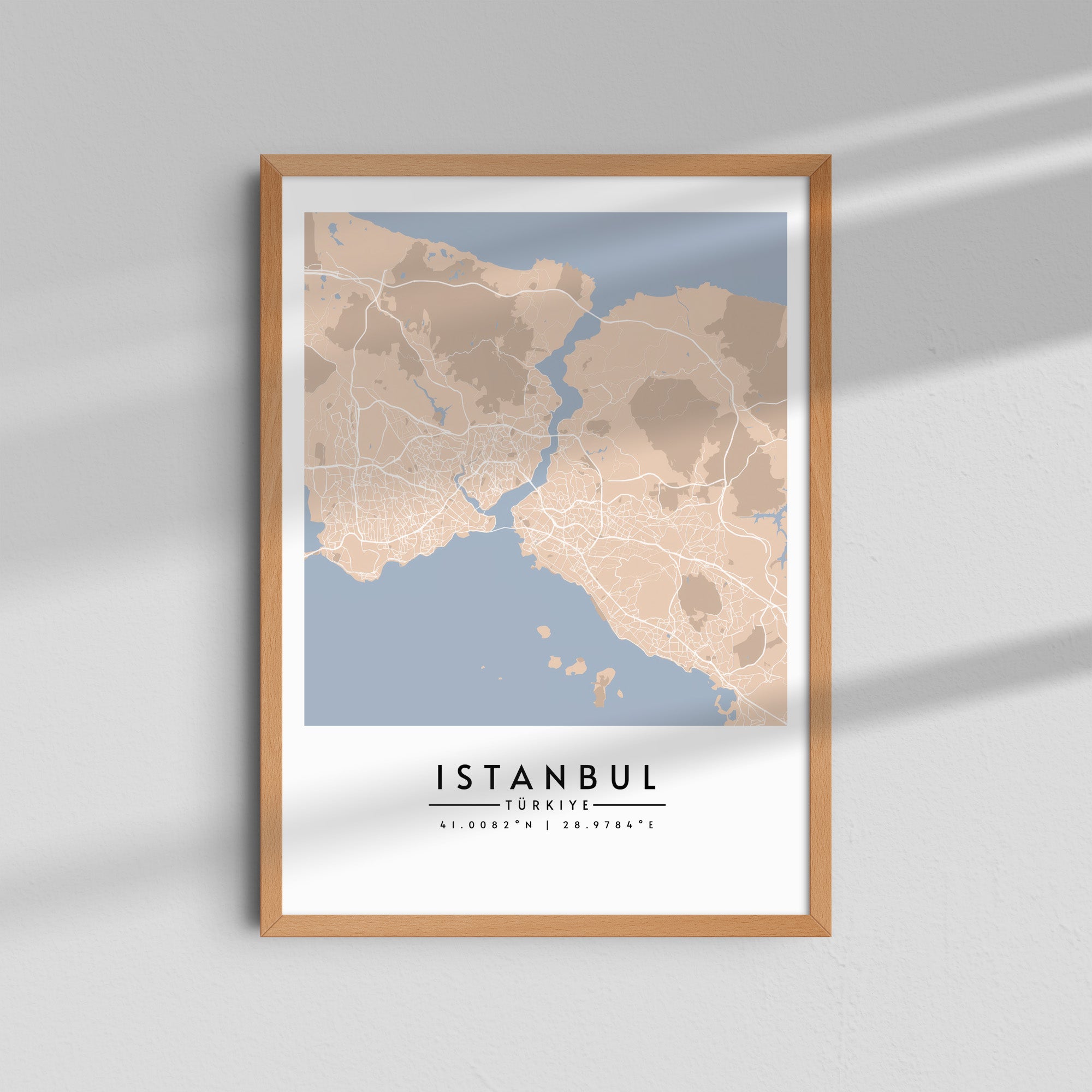 Estambul en tonos arena - Mapas