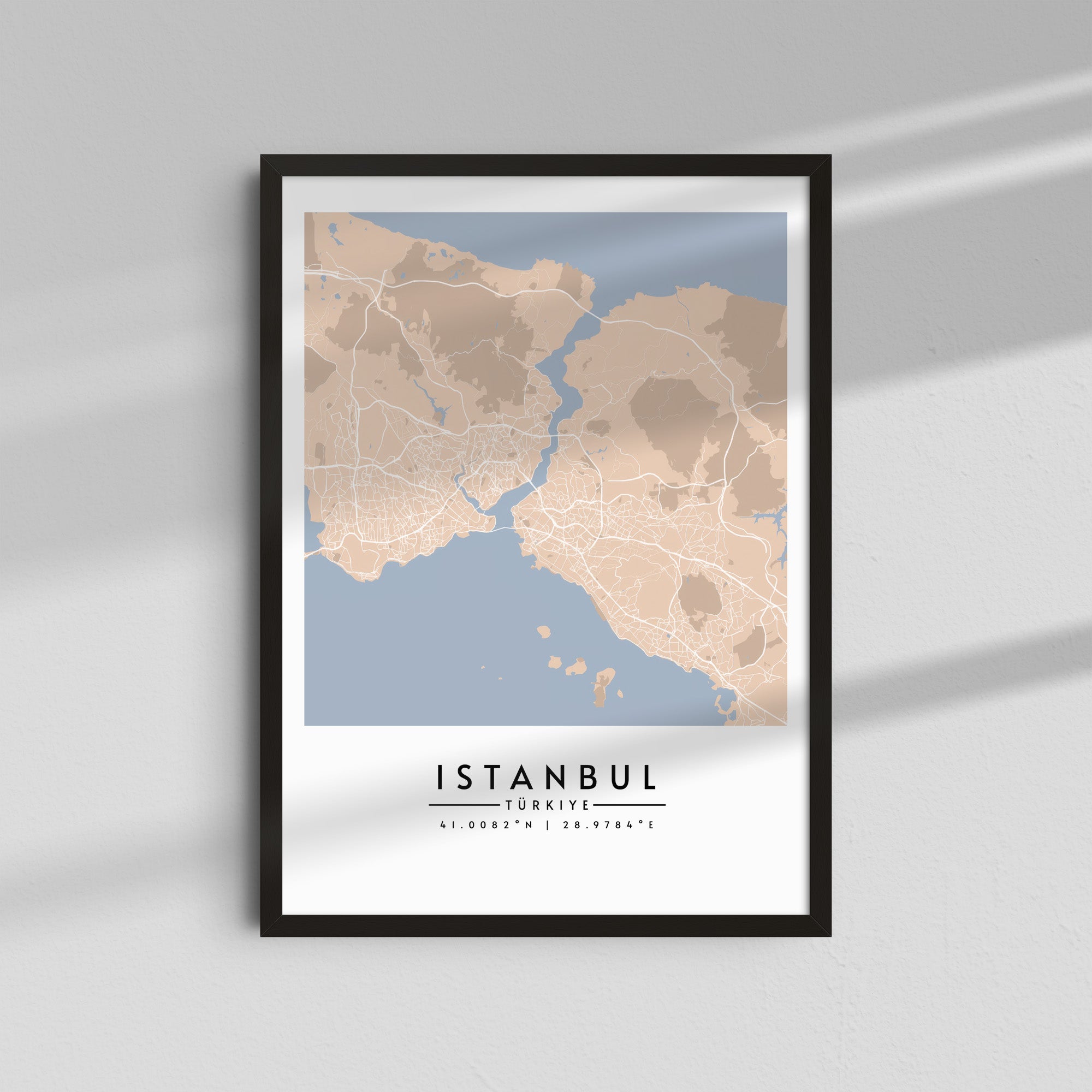 Estambul en tonos arena - Mapas