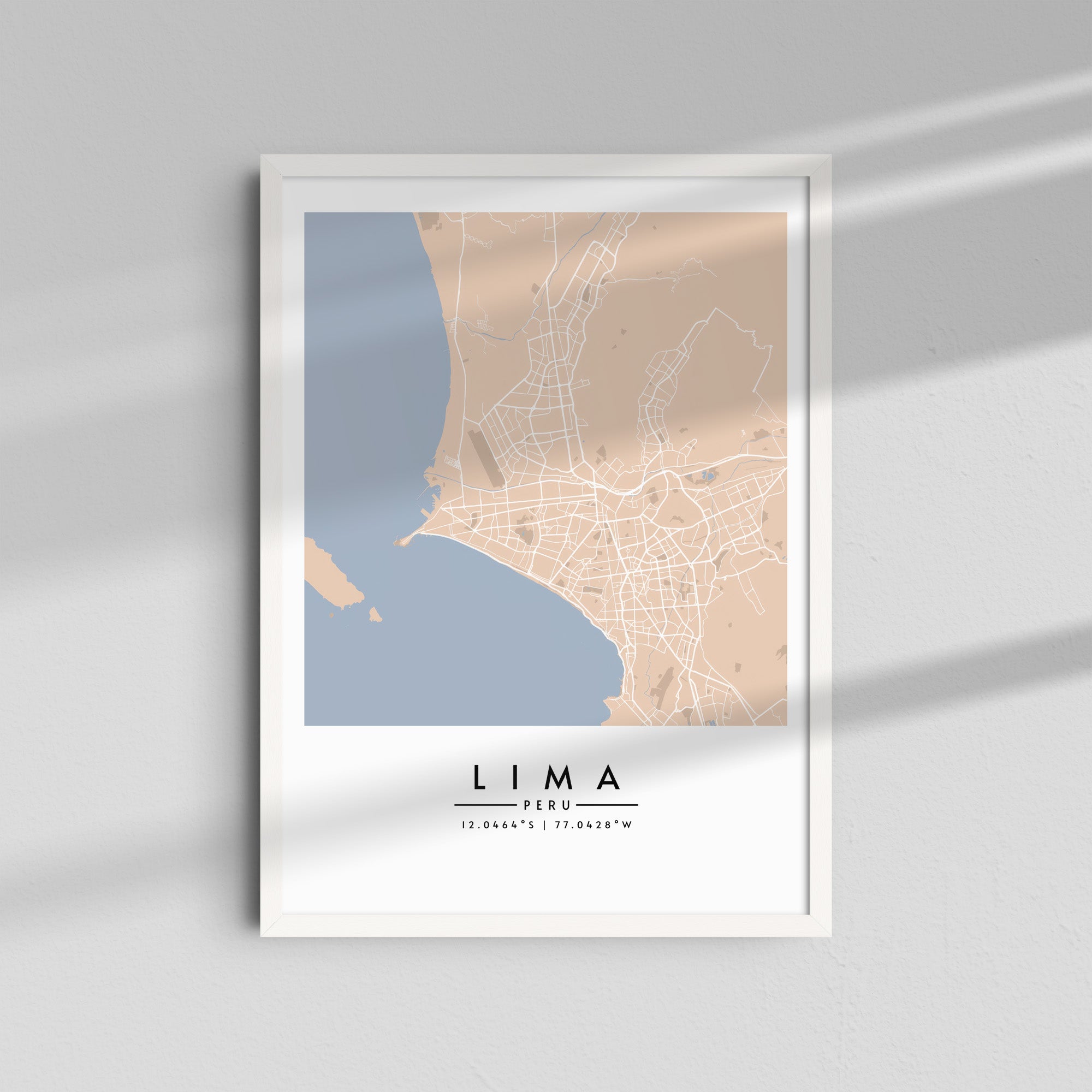 Lima desde el cielo - Mapas