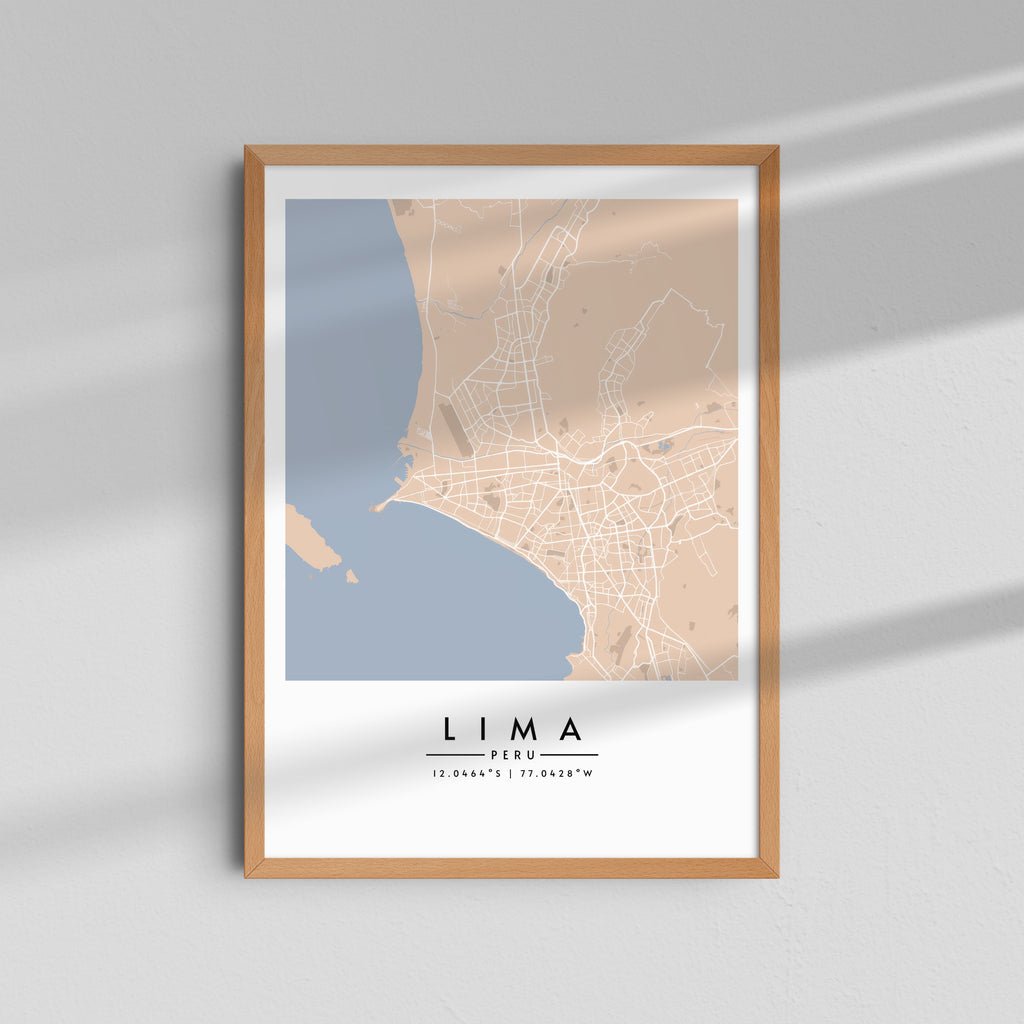 Lima desde el cielo - Mapas