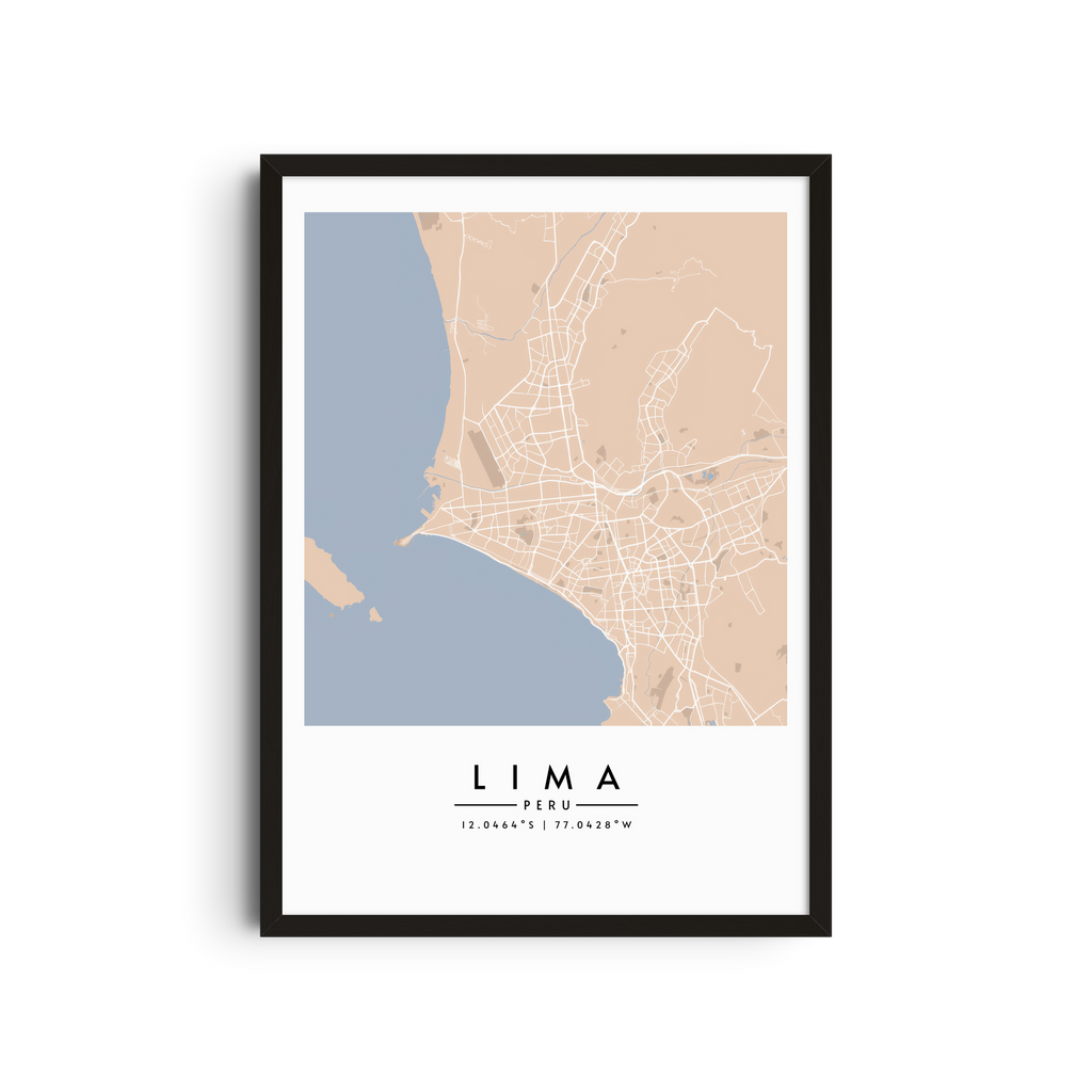 Lima desde el cielo - Mapas