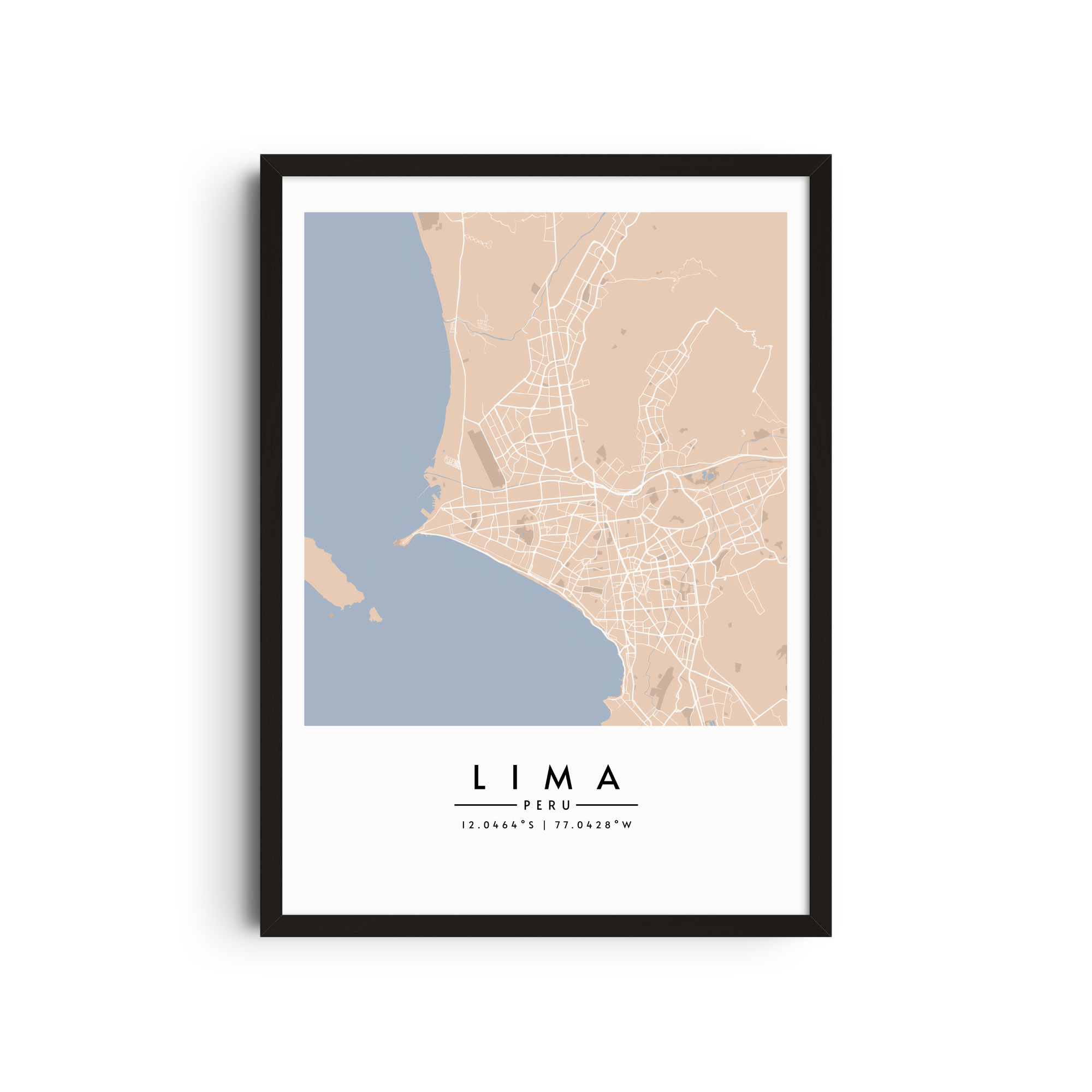 Lima desde el cielo - Mapas