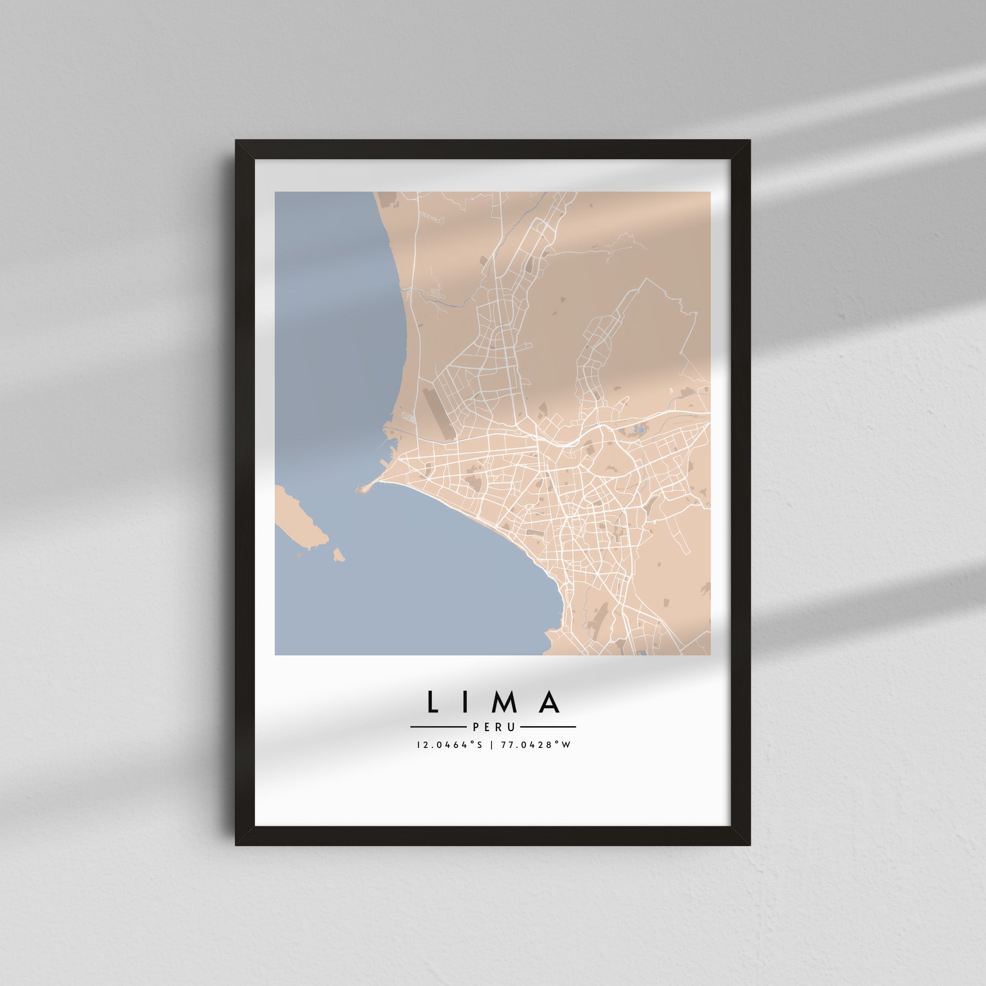 Lima desde el cielo - Mapas