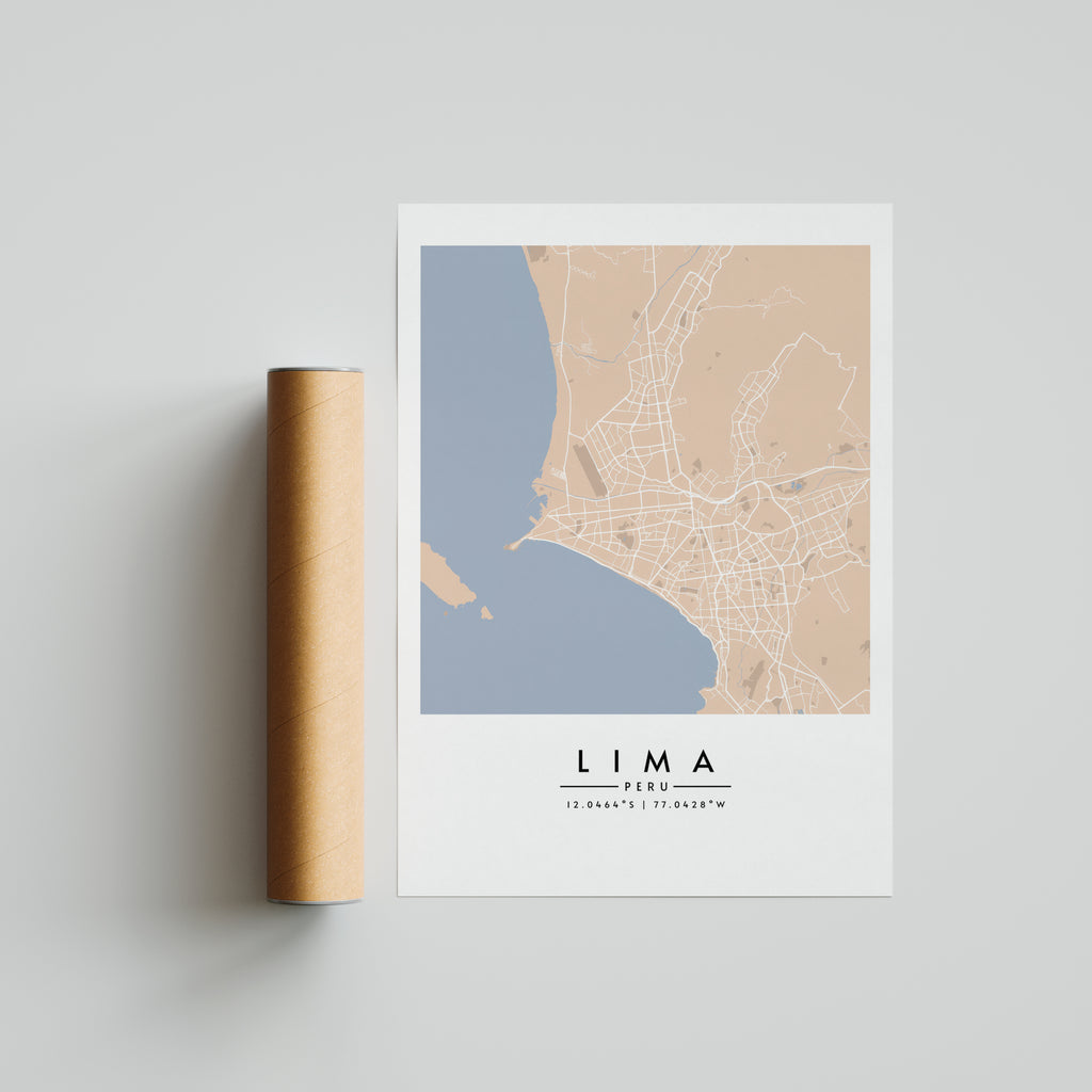 Lima desde el cielo - Mapas