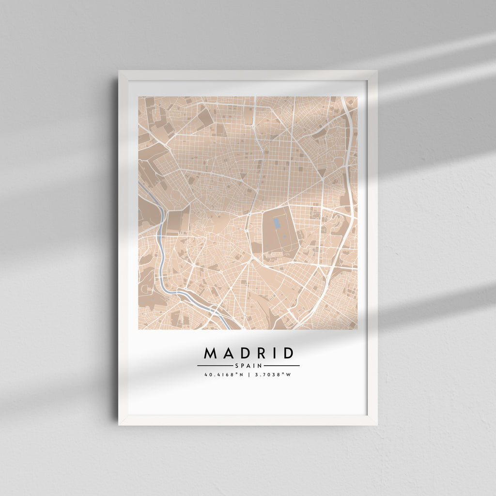 Madrid en Sepia - Mapas