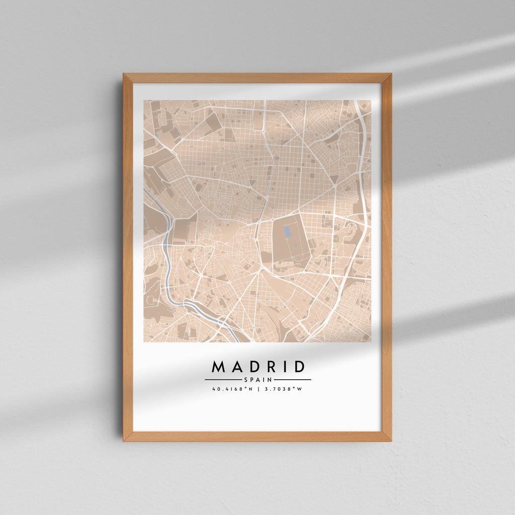 Madrid en Sepia - Mapas