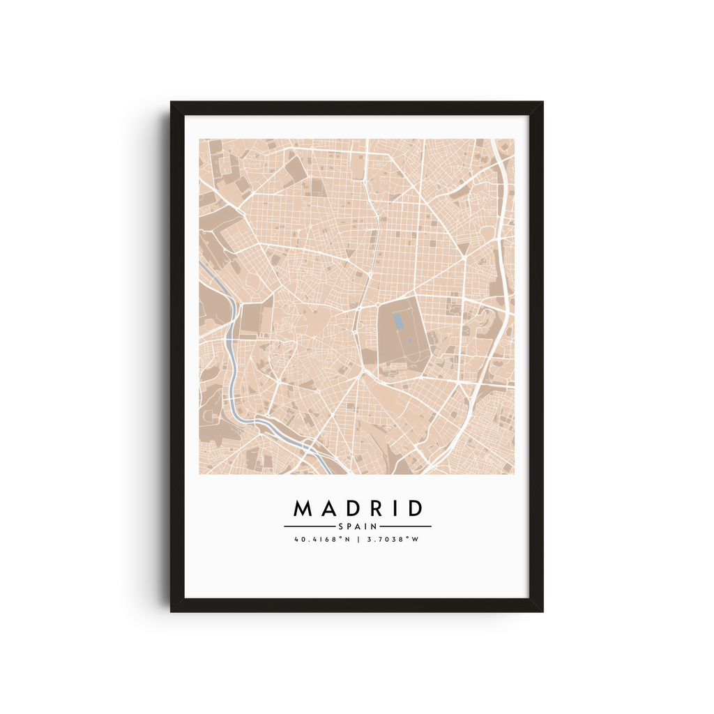 Madrid en Sepia - Mapas
