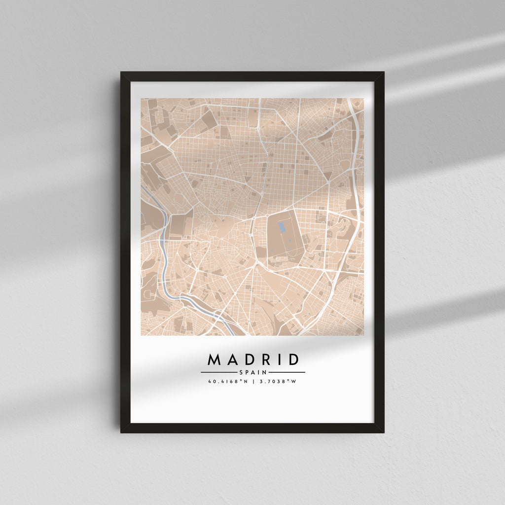 Madrid en Sepia - Mapas