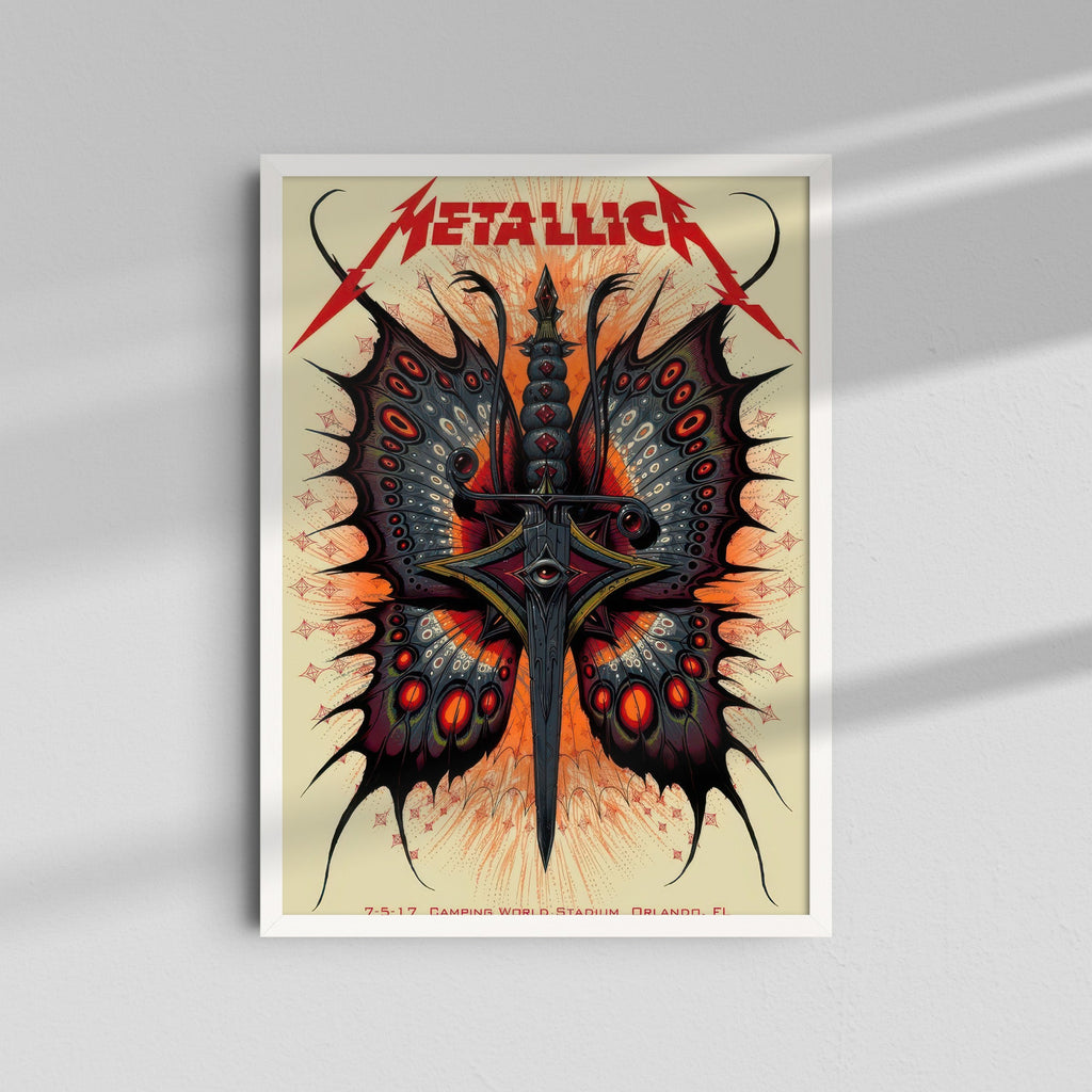 Metallica - Butterfly Skull