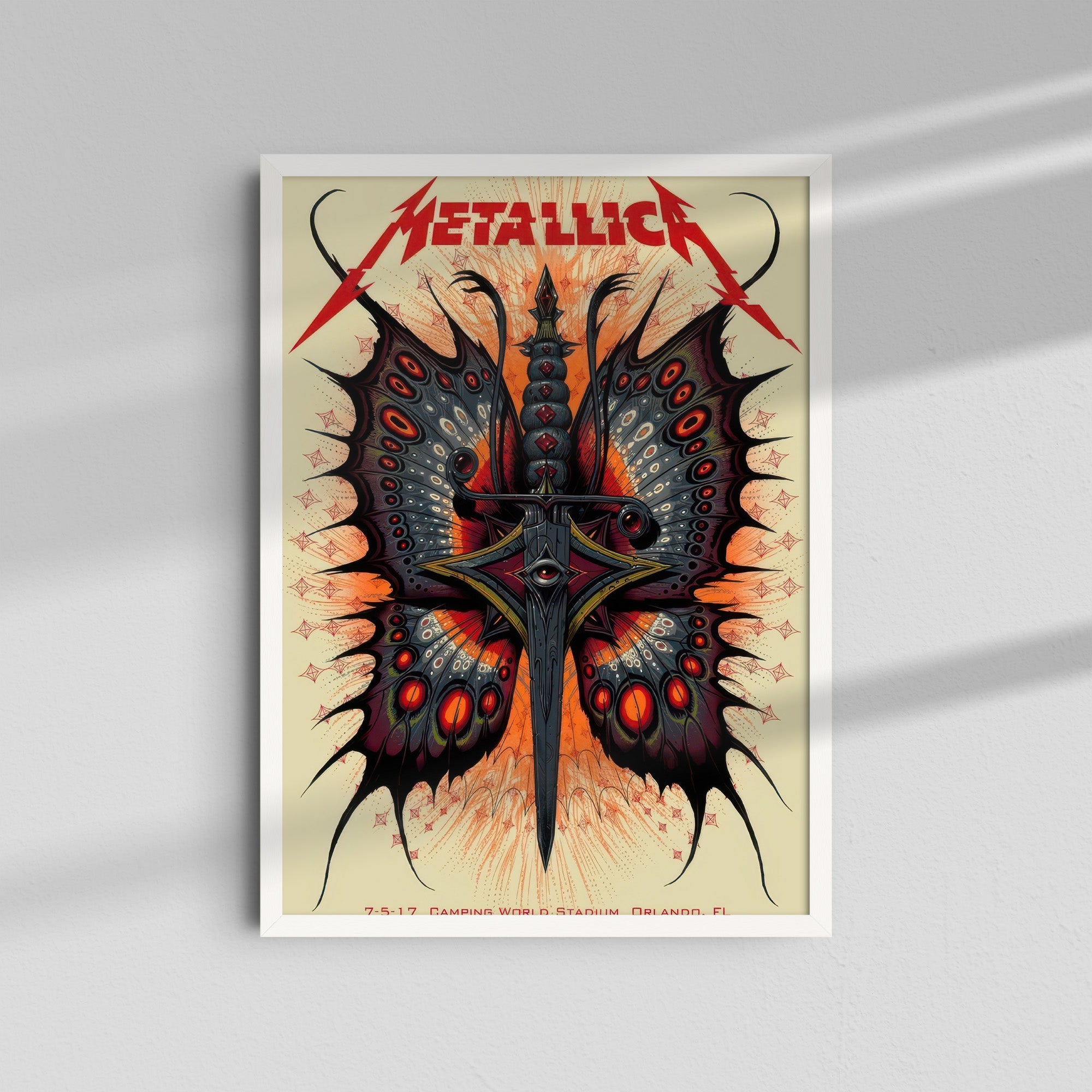 Metallica - Butterfly Skull