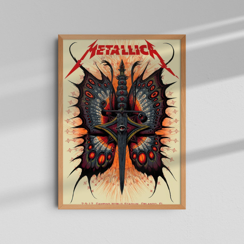 Metallica - Butterfly Skull