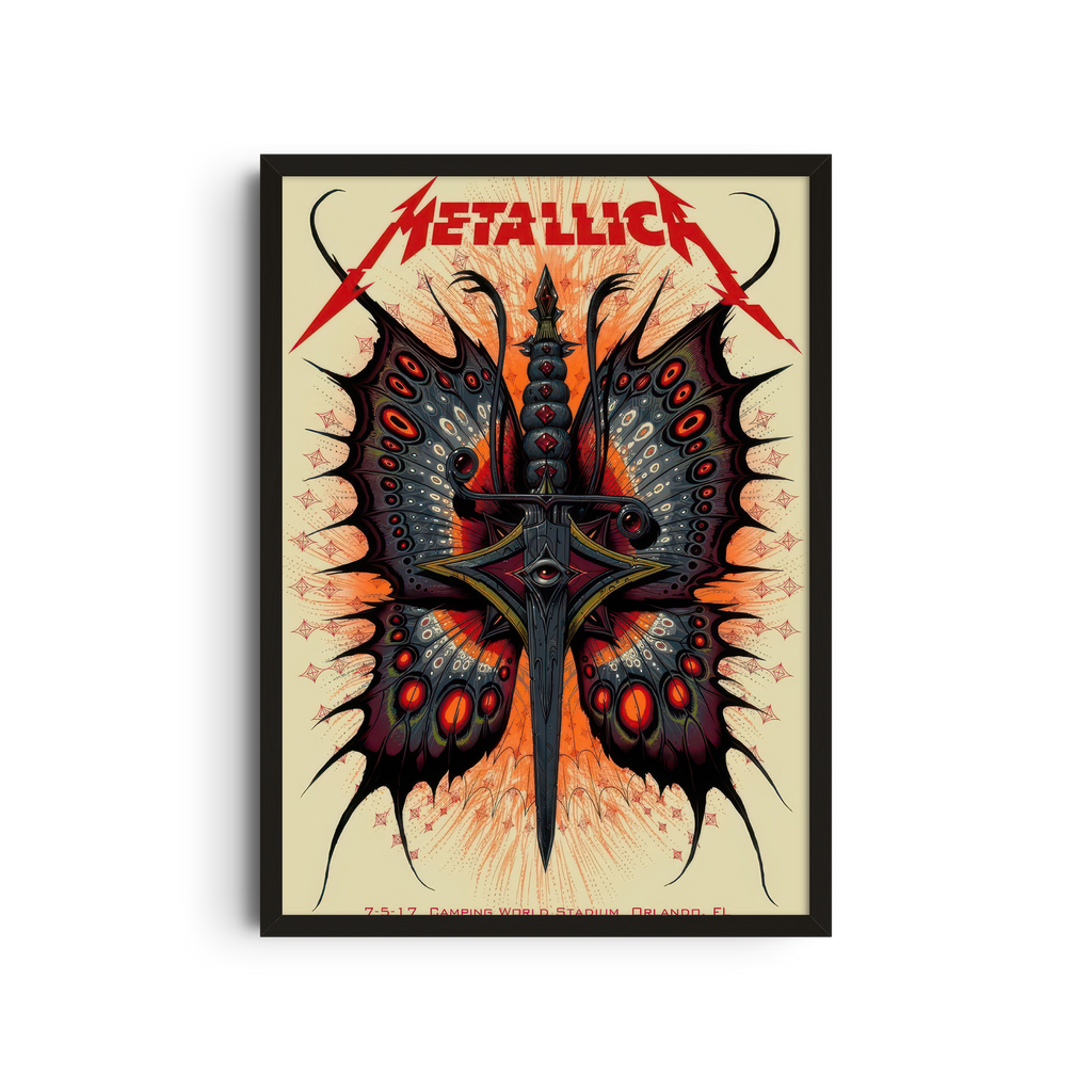 Metallica - Butterfly Skull