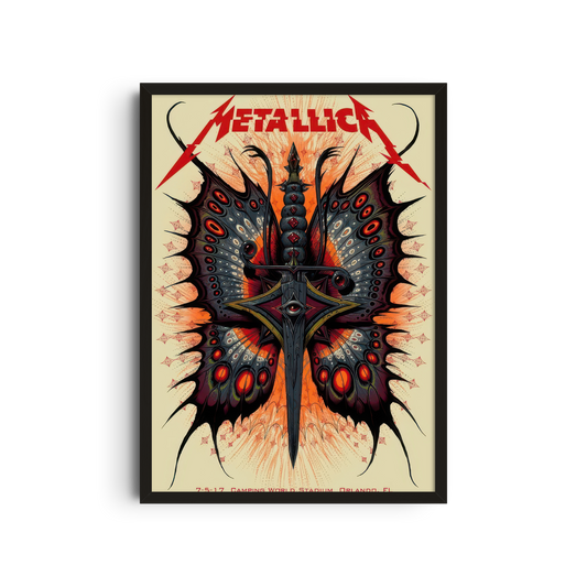 Metallica - Butterfly Skull