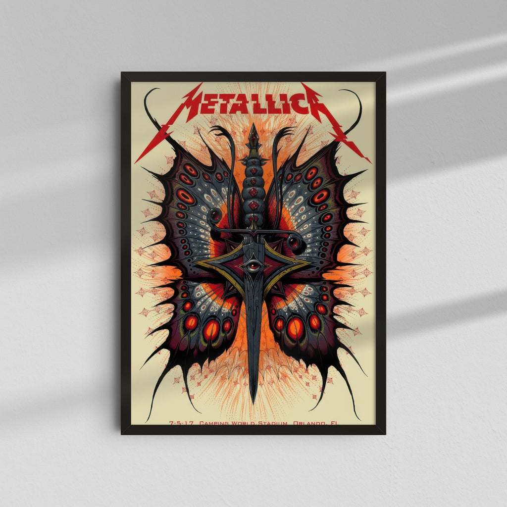 Metallica - Butterfly Skull