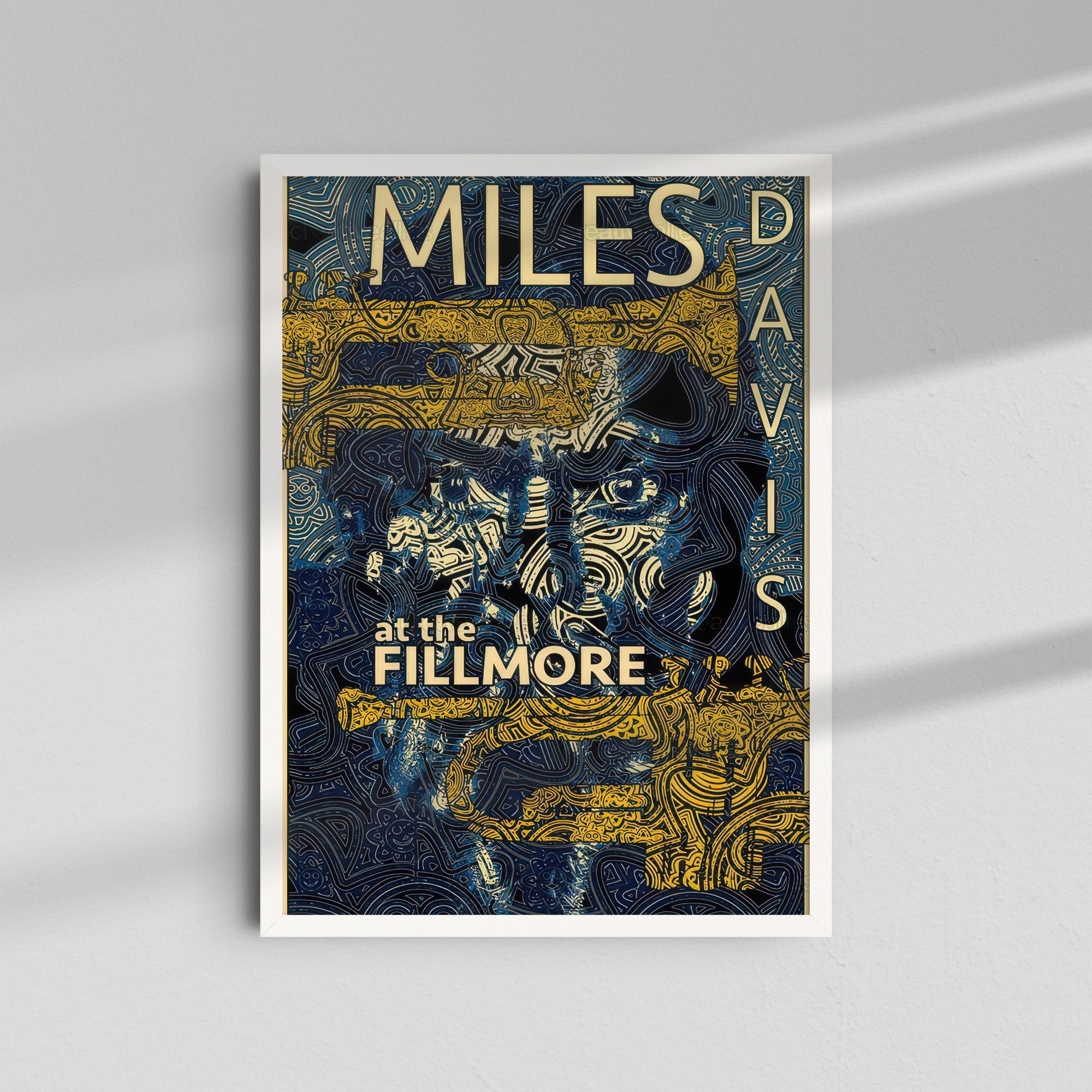 Miles Davis - Fillmore Poster