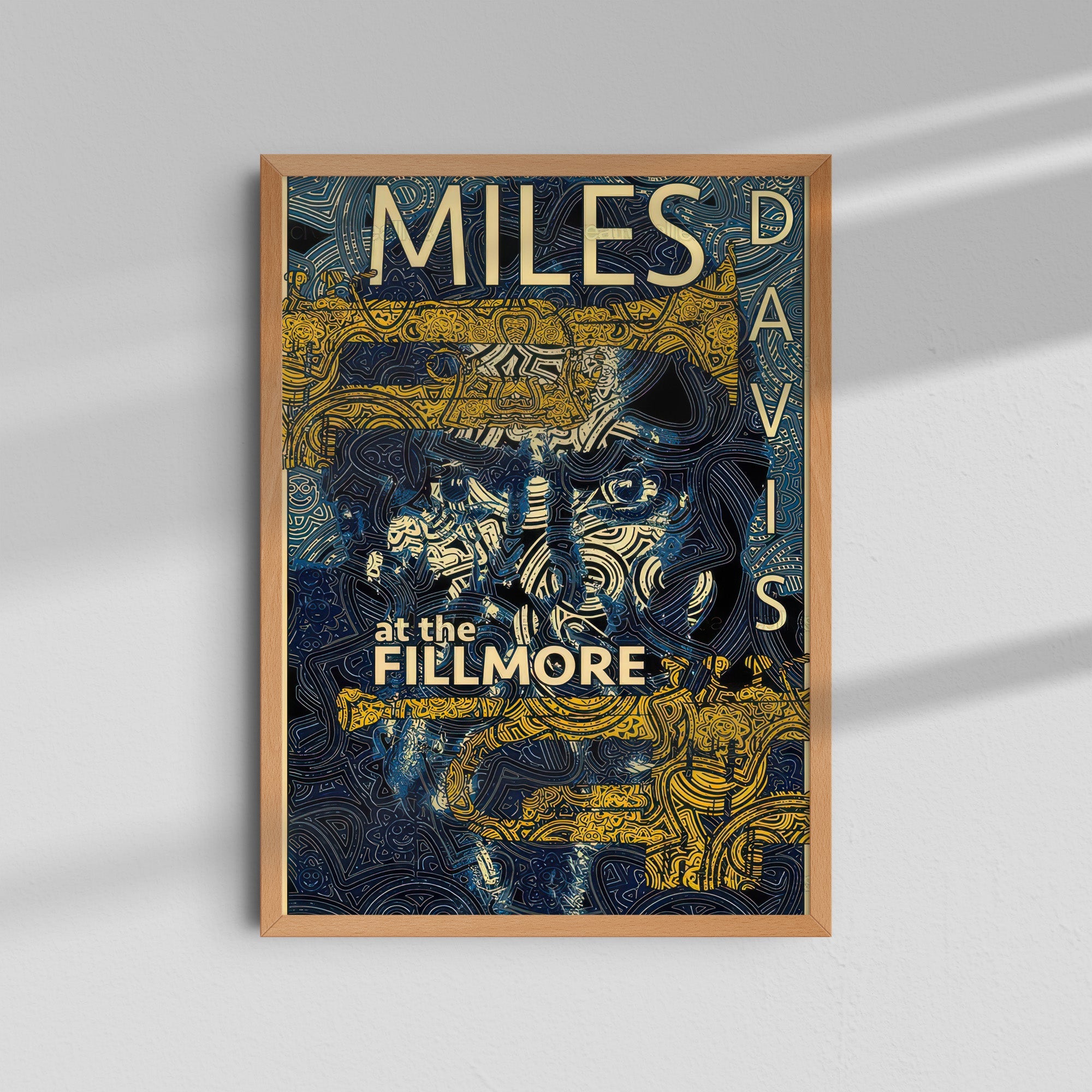 Miles Davis - Fillmore Poster