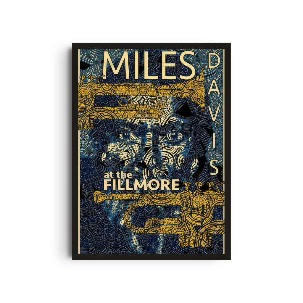 Miles Davis - Fillmore Poster