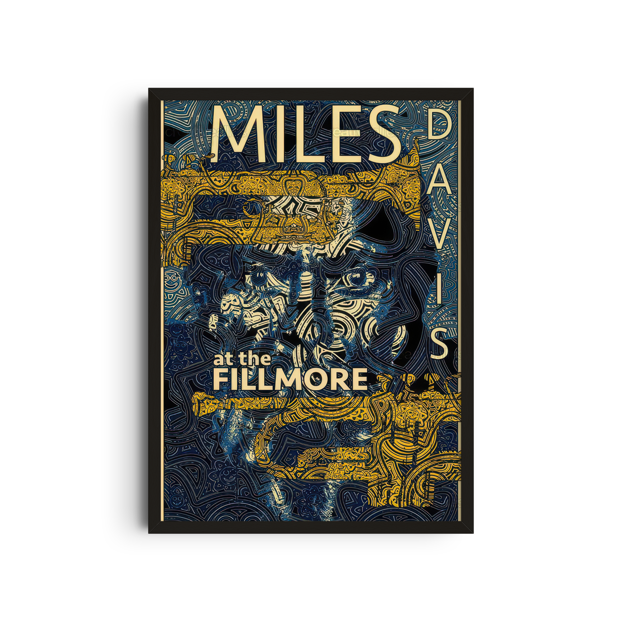 Miles Davis - Fillmore Poster