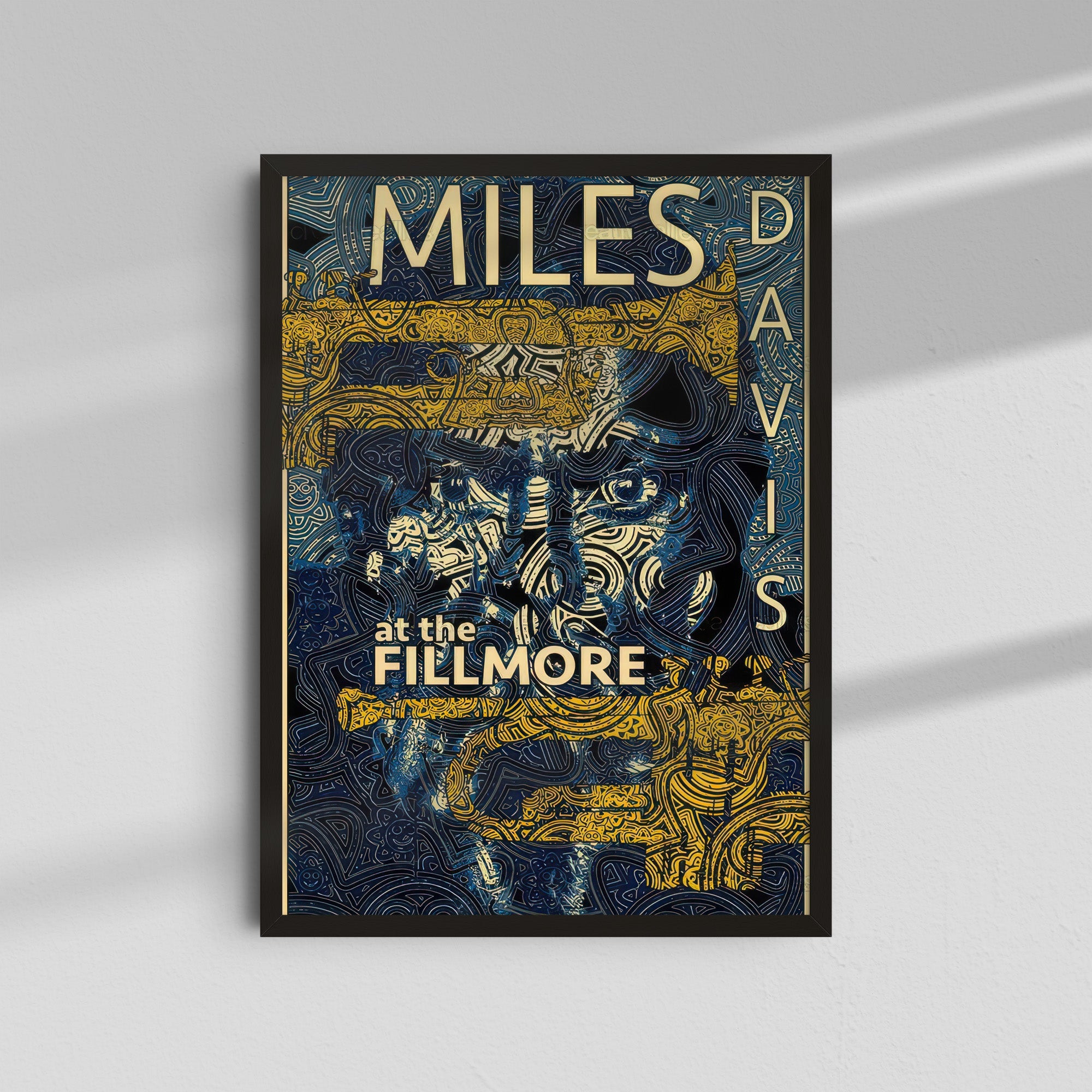 Miles Davis - Fillmore Poster
