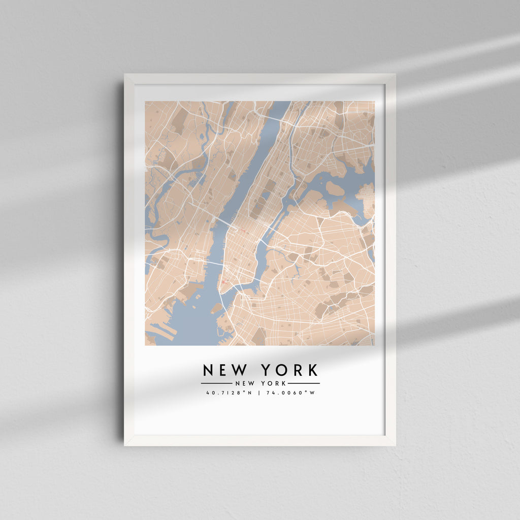 Nueva York en Pastel - Mapas
