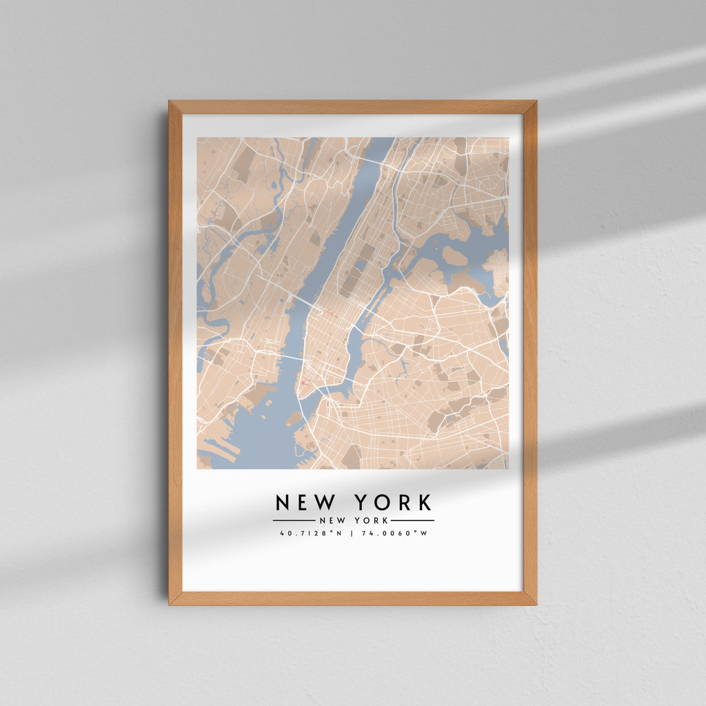 Nueva York en Pastel - Mapas
