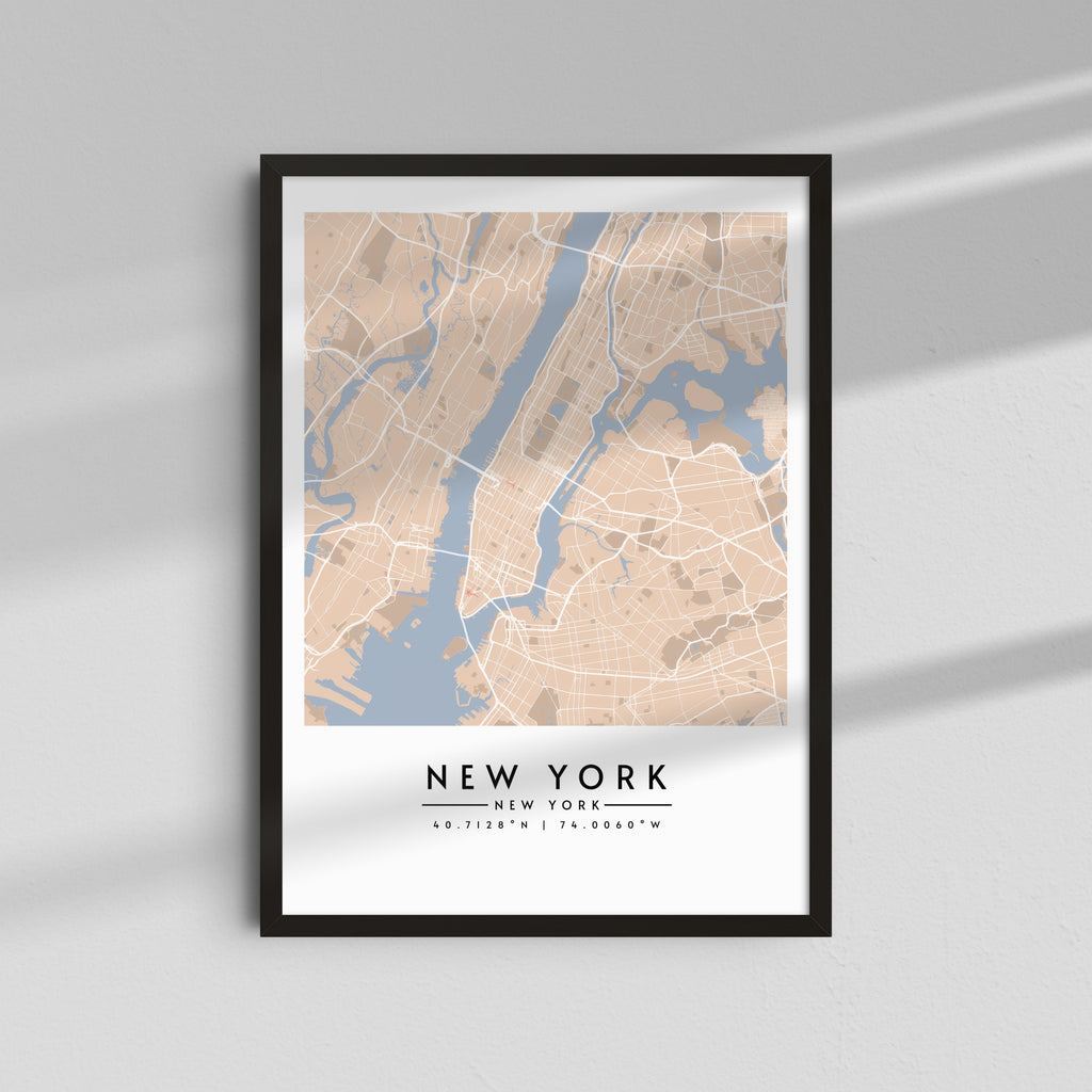 Nueva York en Pastel - Mapas