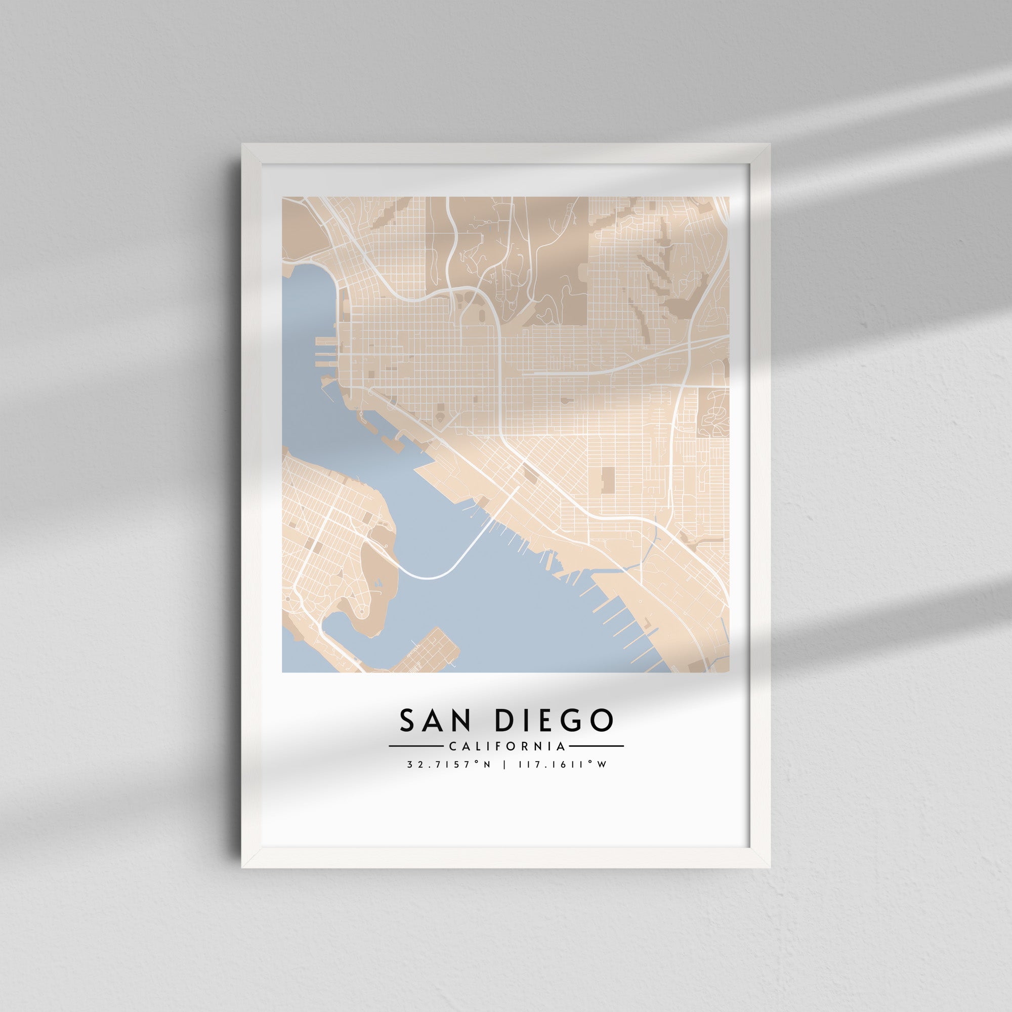 San Diego en Pastel - Mapas