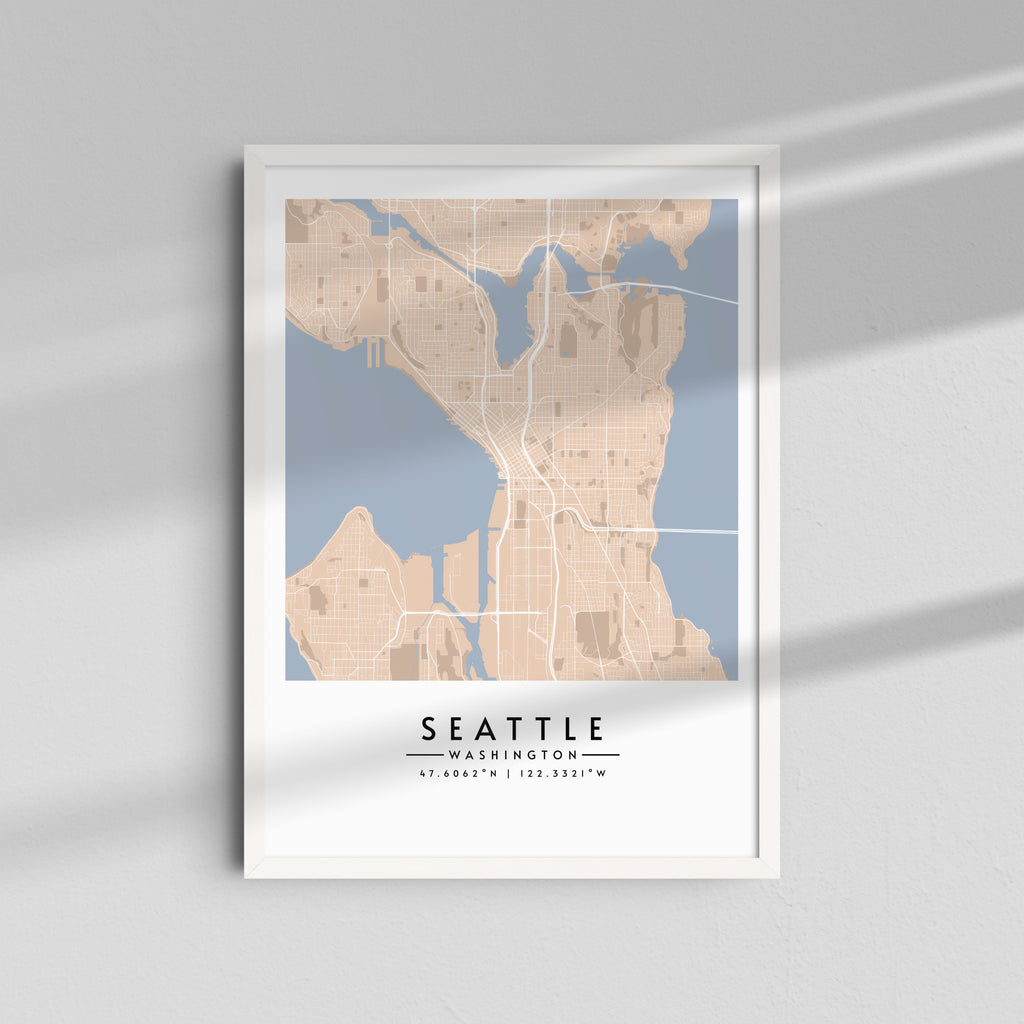 Calles de Seattle - Mapas