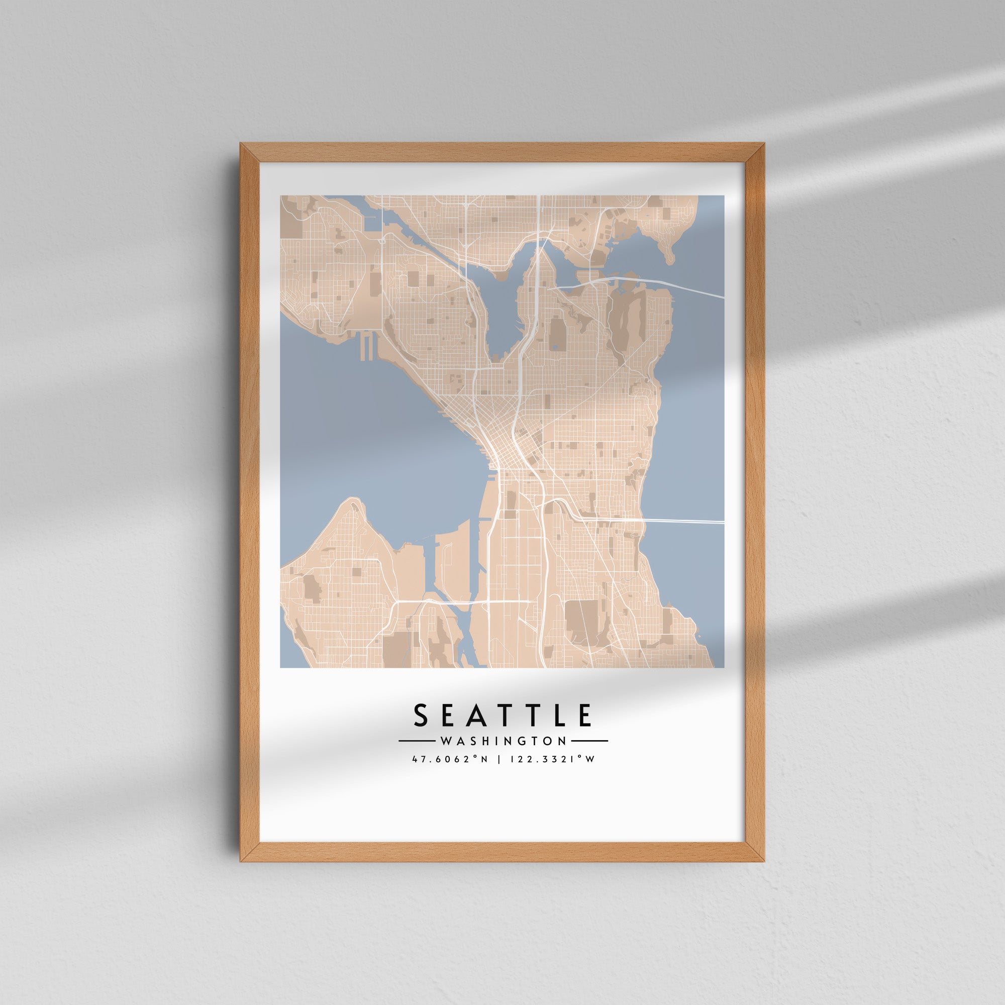 Calles de Seattle - Mapas
